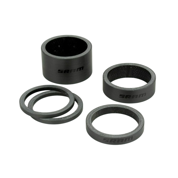 SRAM Carbon Headset Spacers Svart