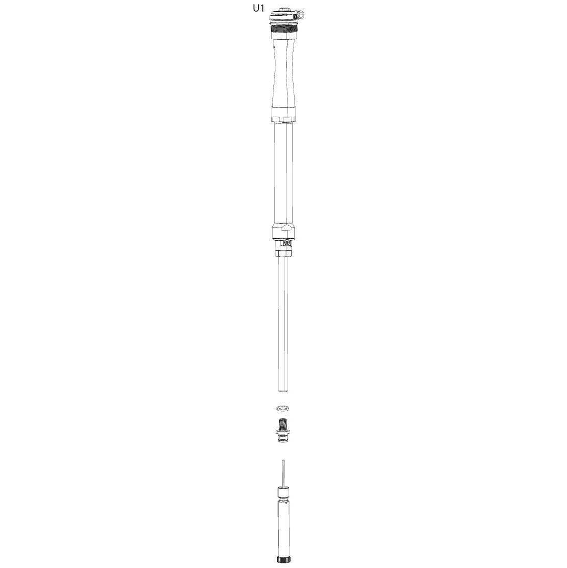 Kit Upgrade Cartouche ROCKSHOX RACE DAY2 3P 32mm pour Fourche SID / SID SL 100-110mm B1+ / REBA 100mm A7