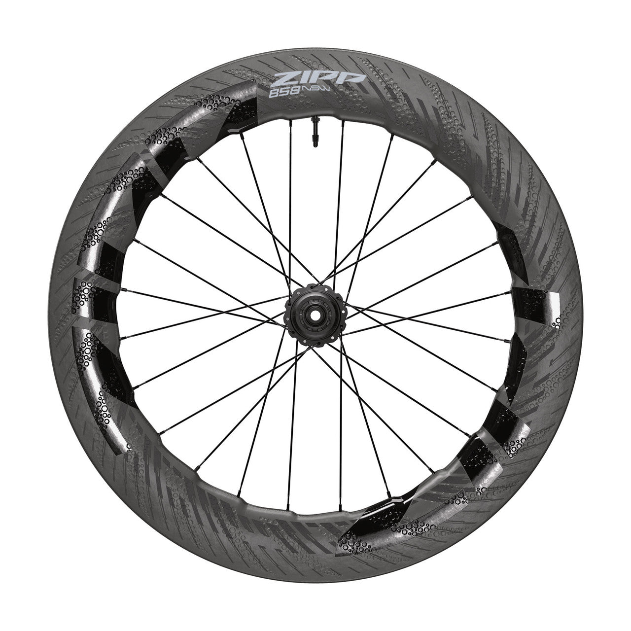 Pár kol ZIPP 858 NSW DISC Tubeless Ready (Center Lock)