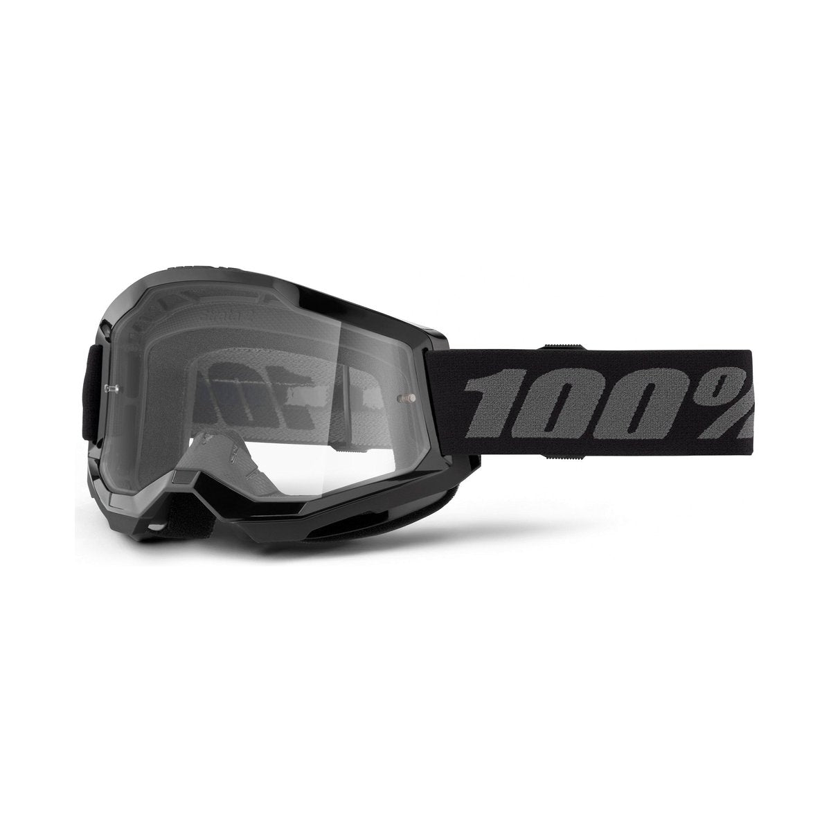 Masque 100% STRATA 2 Junior Noir Écran Clair