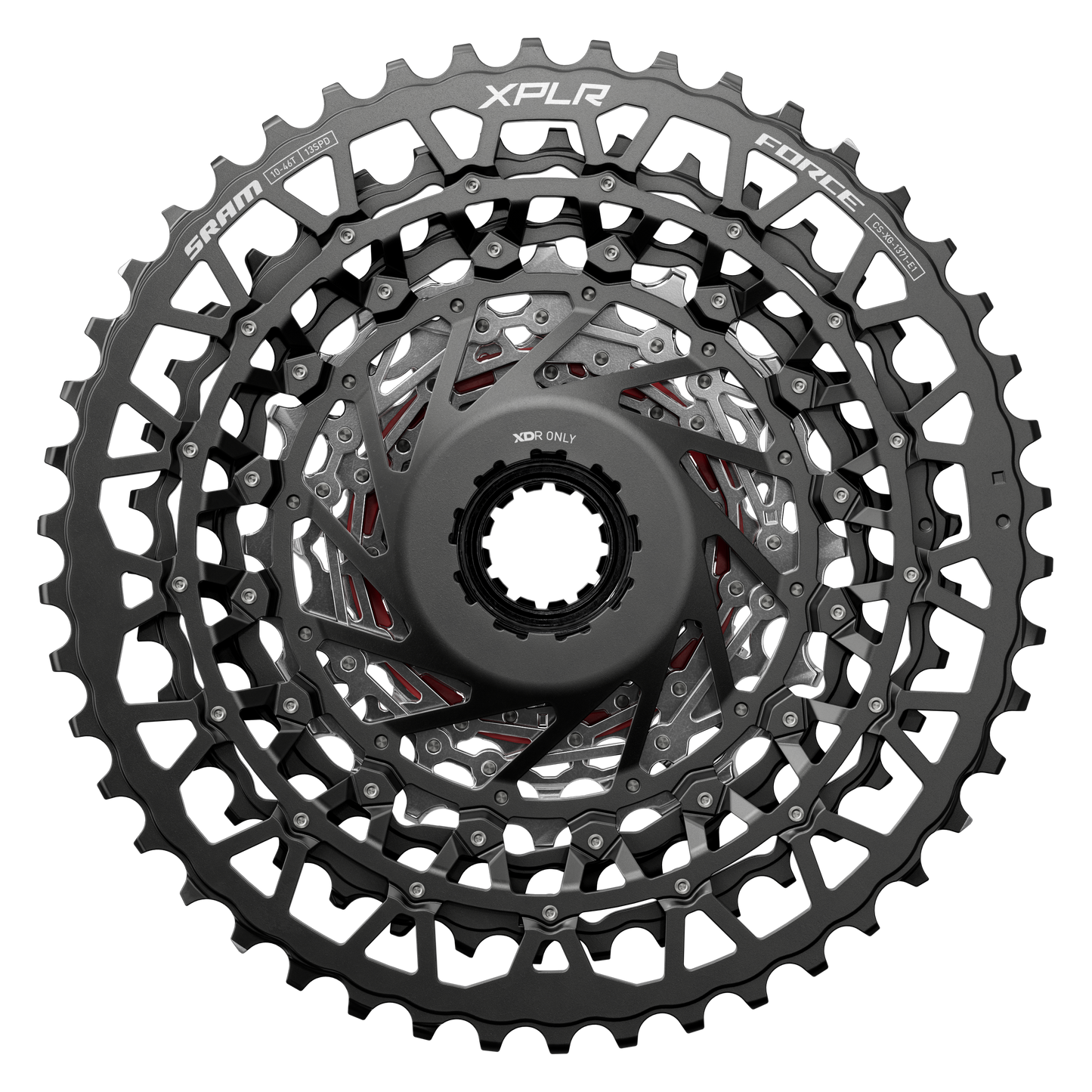 SRAM FORCE XG-1371 XPLR E1 13V kassette