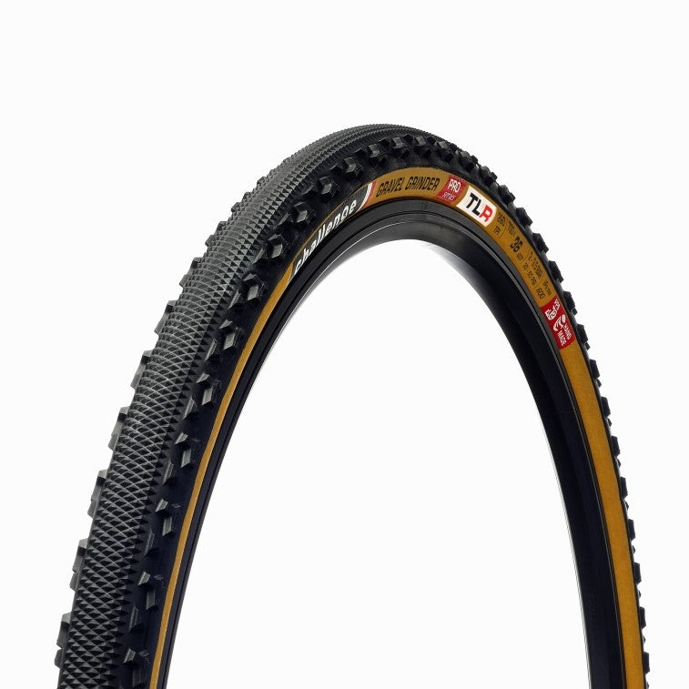 Opona CHALLENGE GRAVEL GRINDER 700x36c Tubeless Ready Beige