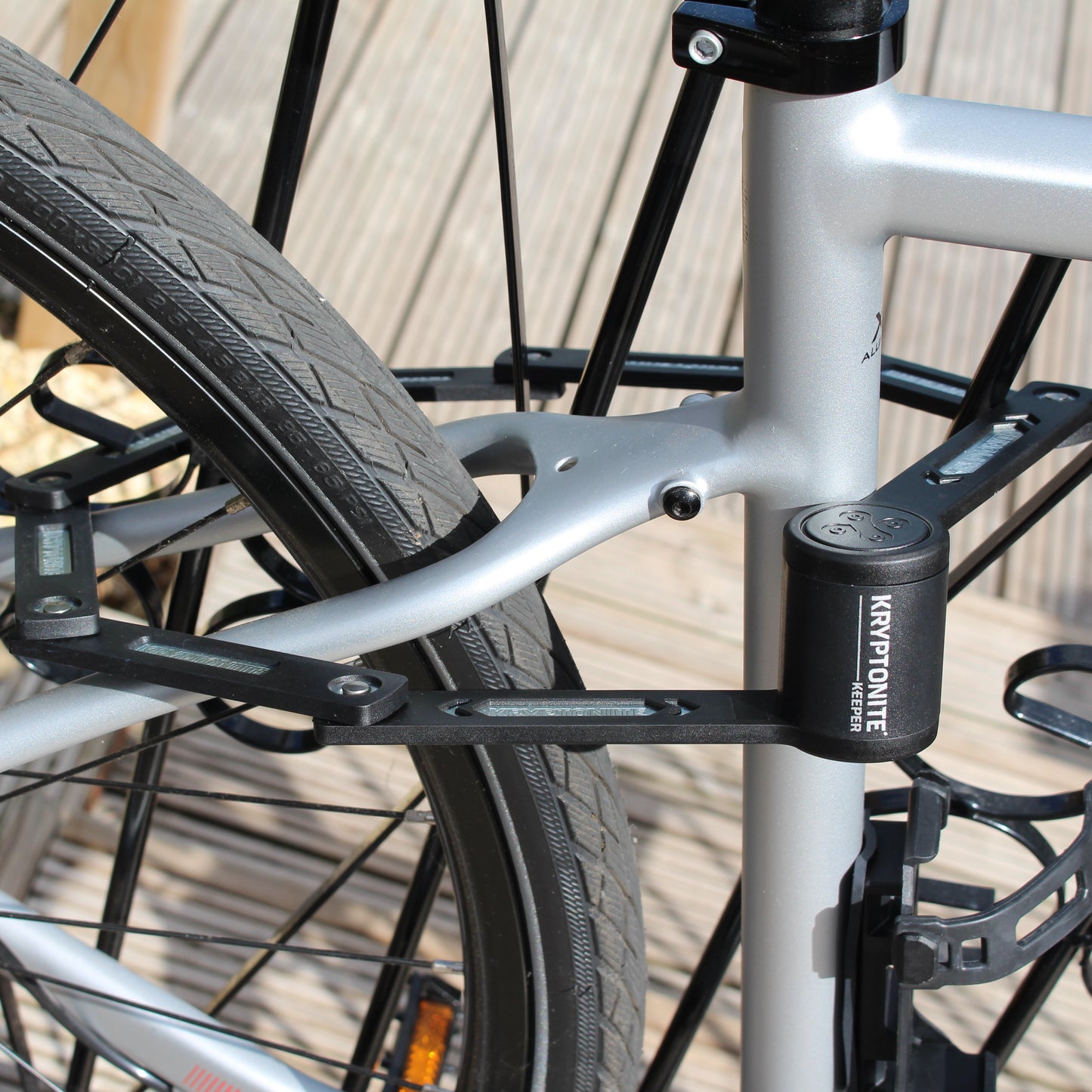 Sammenklappelig leddelt tyverisikring Kryptonite KEEPER MINI FOLDING