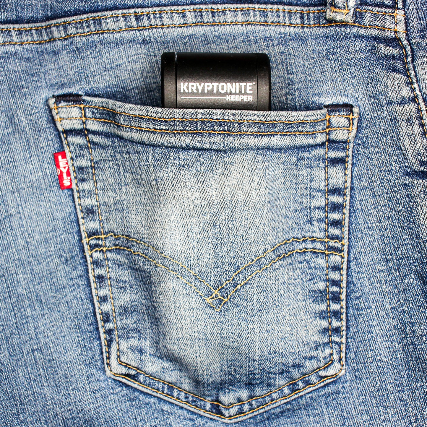 Sammenklappelig leddelt tyverisikring Kryptonite KEEPER MINI FOLDING