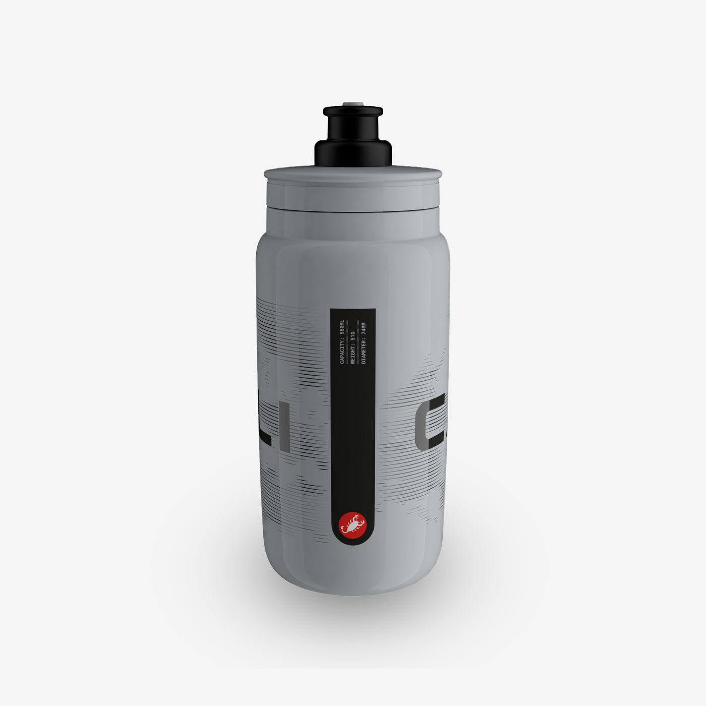 CASTELLI CLOUD Flaske (550 ml) Grå