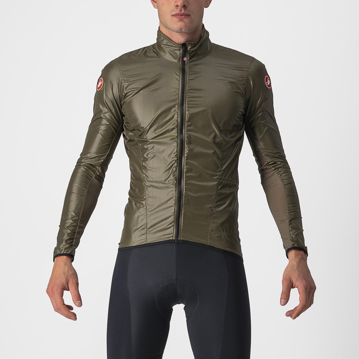 CASTELLI ARIA SHELL Kurtka brązowa