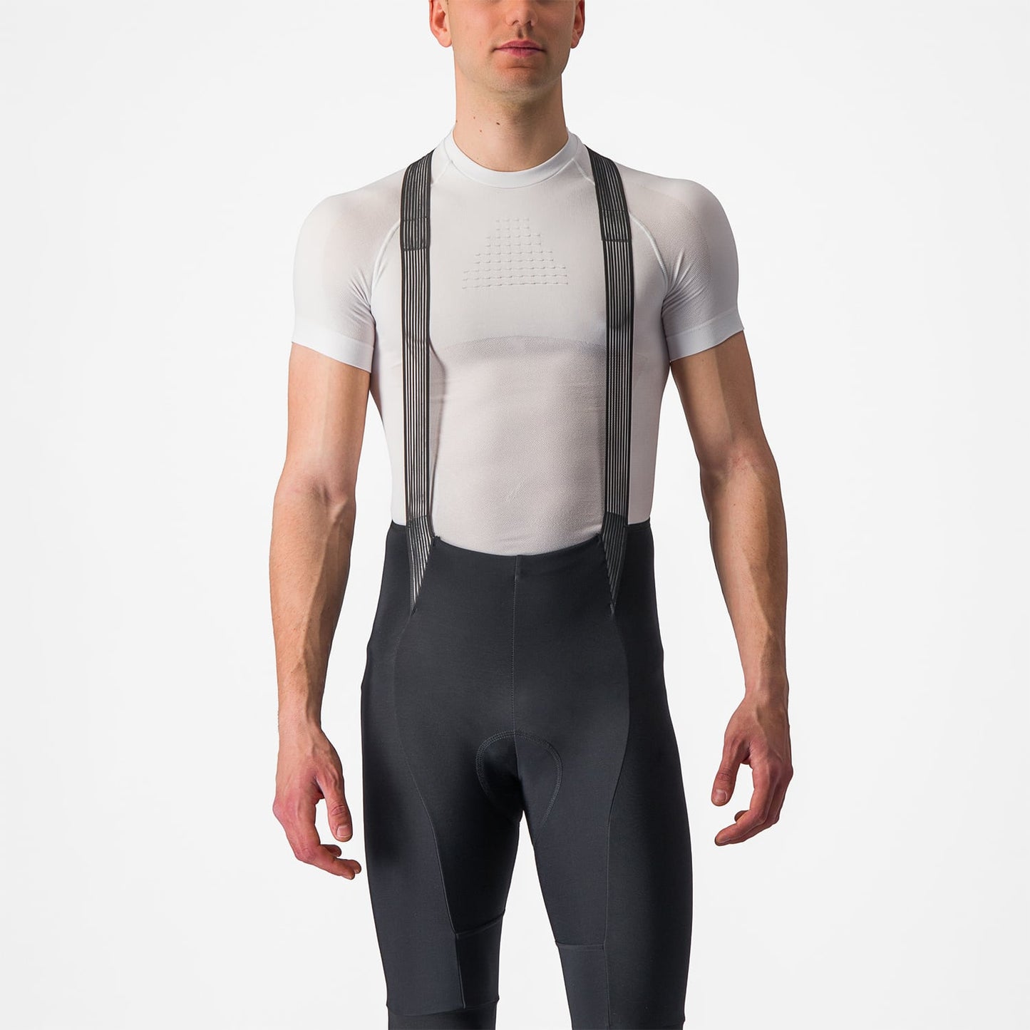 CASTELLI CORE SEAMLESS Bielizna z krótkim rękawem biały