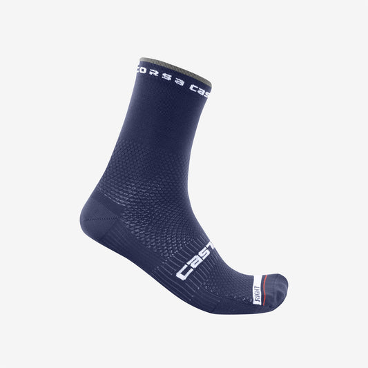 CASTELLI ROSSO CORSA PRO 15 Ponožky modré
