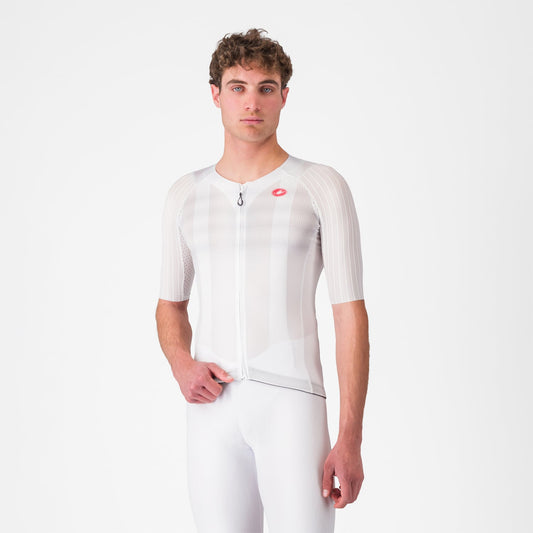 CASTELLI AERO RACE 8S dres s krátkým rukávem bílý