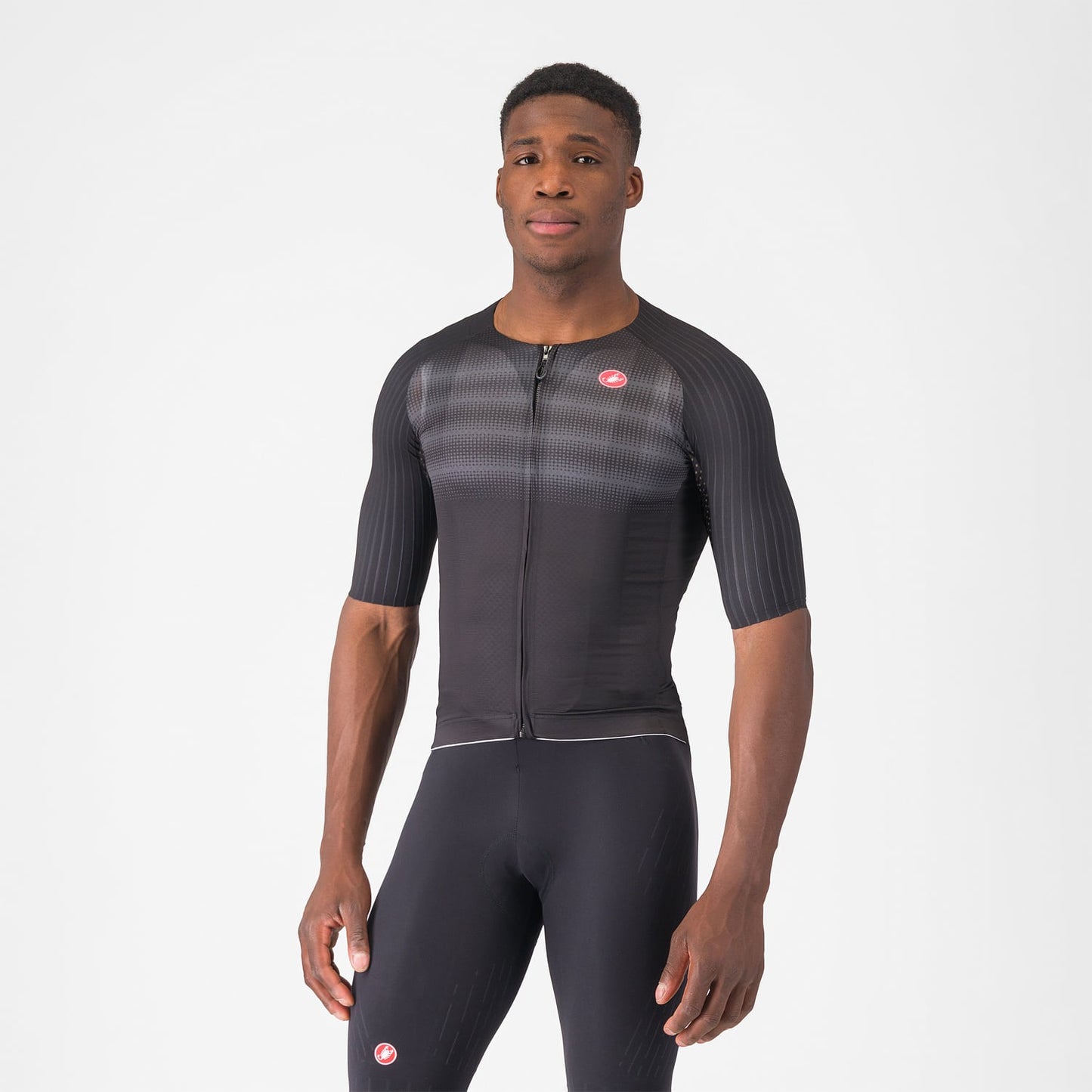 CASTELLI AERO RACE 8S Dres s krátkým rukávem Black