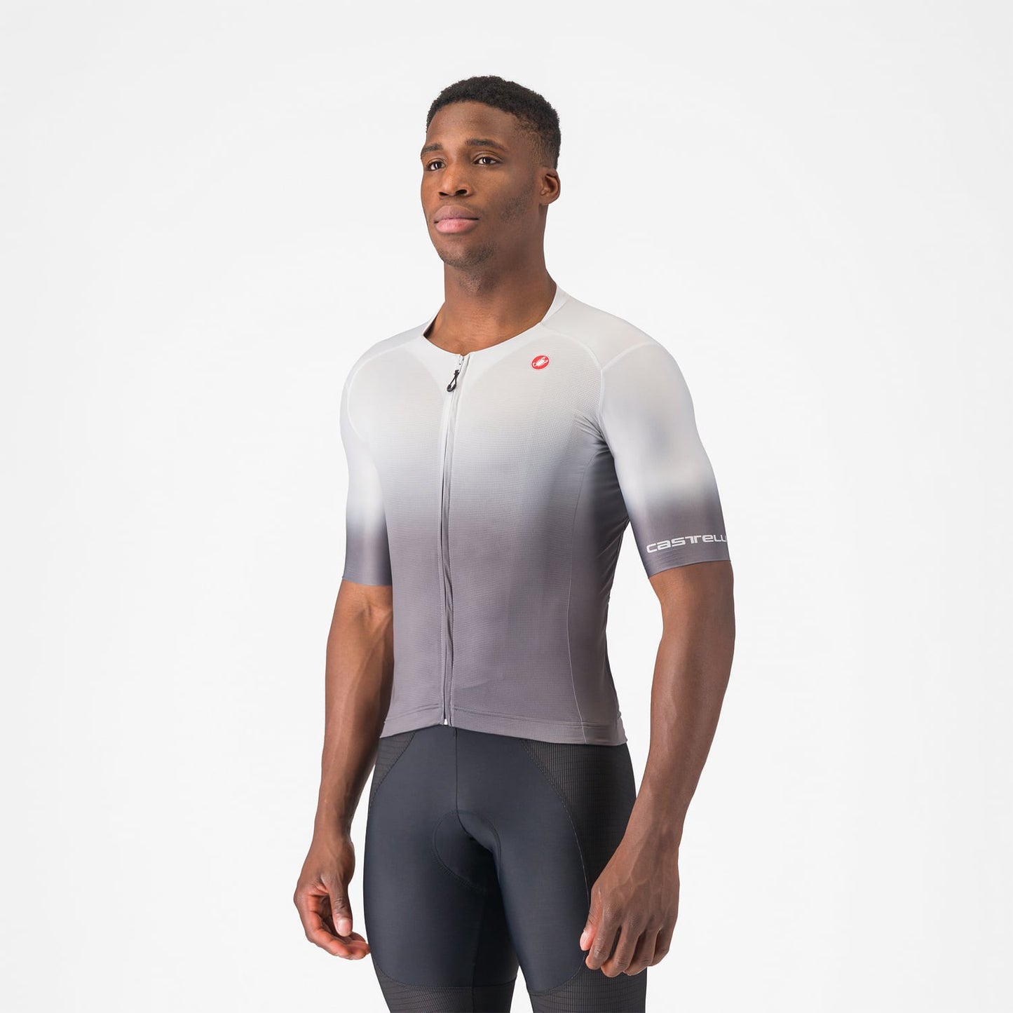 CASTELLI Dres s krátkým rukávem UPF Grey
