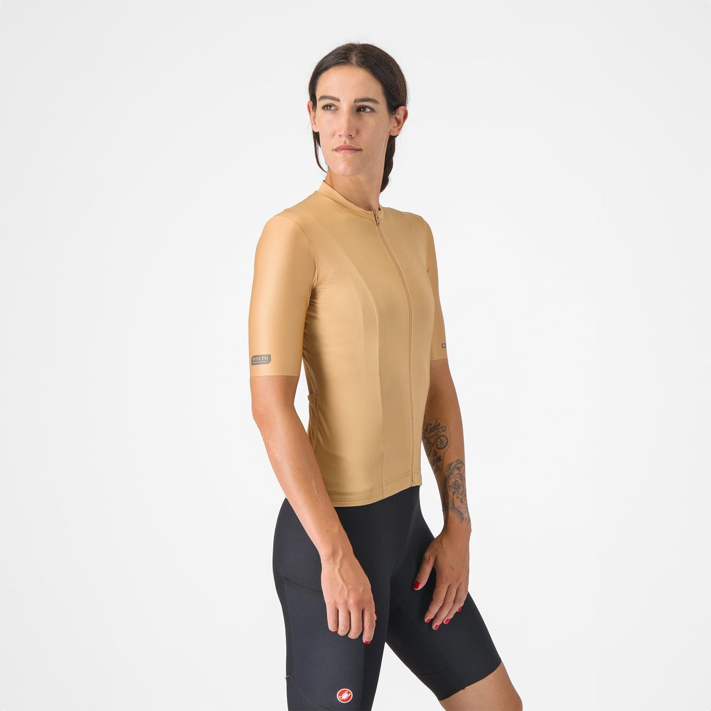CASTELLI UNLIMITED Kortærmet Jersey til kvinder Brun