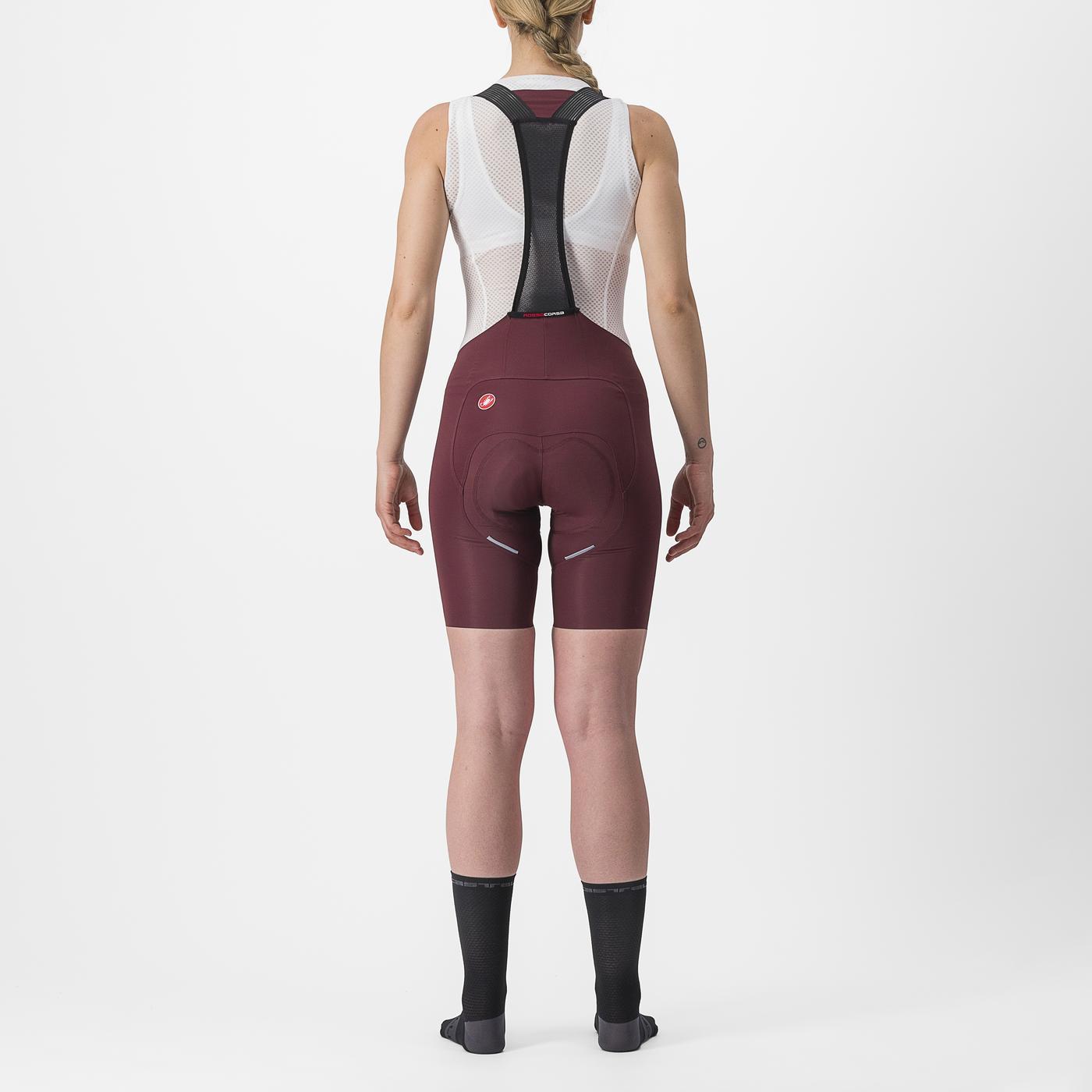 Koszulka termoaktywna damska CASTELLI FREE AERO RC W Bordeaux