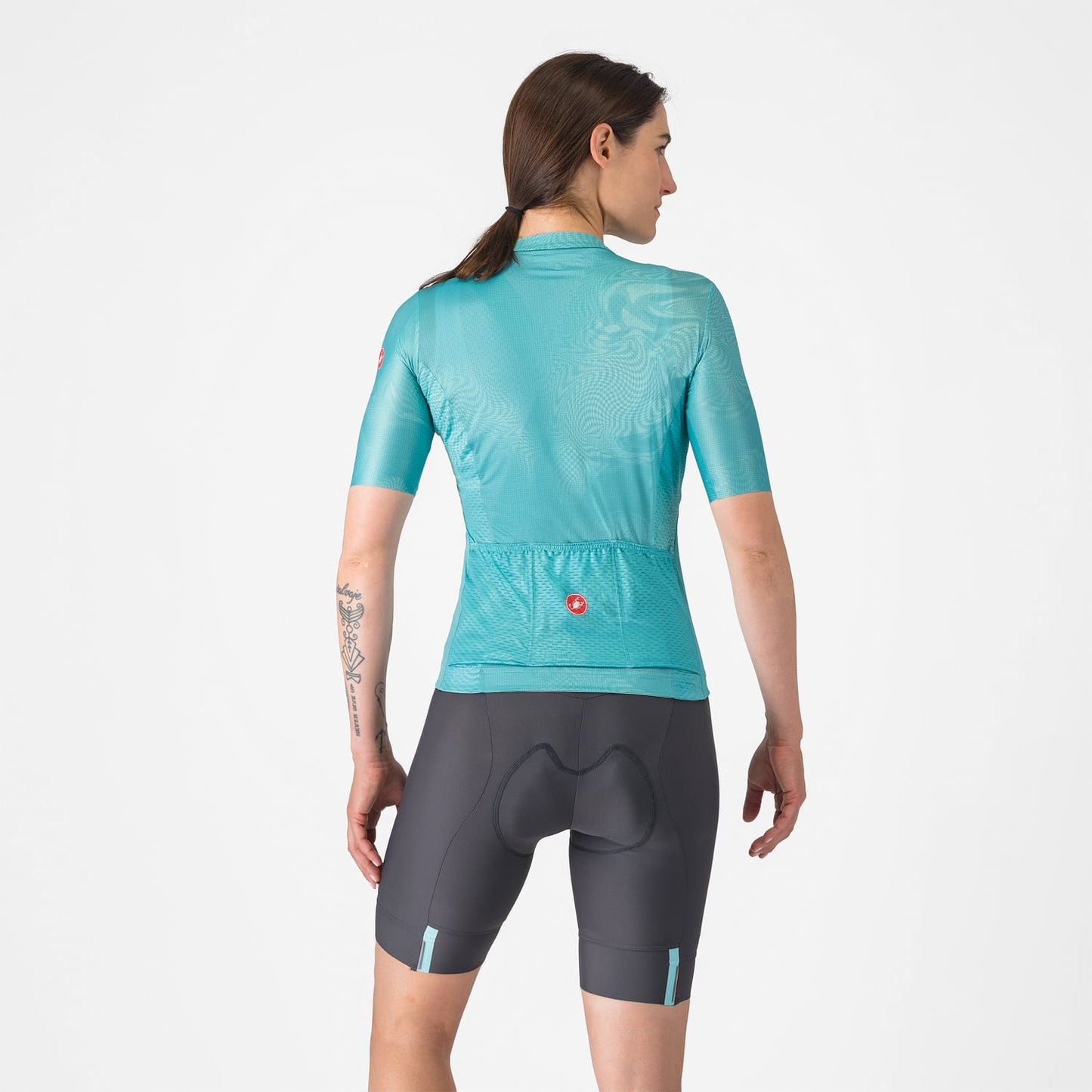 CASTELLI PRIMA 2 DT Dámské tmavě šedé kalhoty Bib Tight