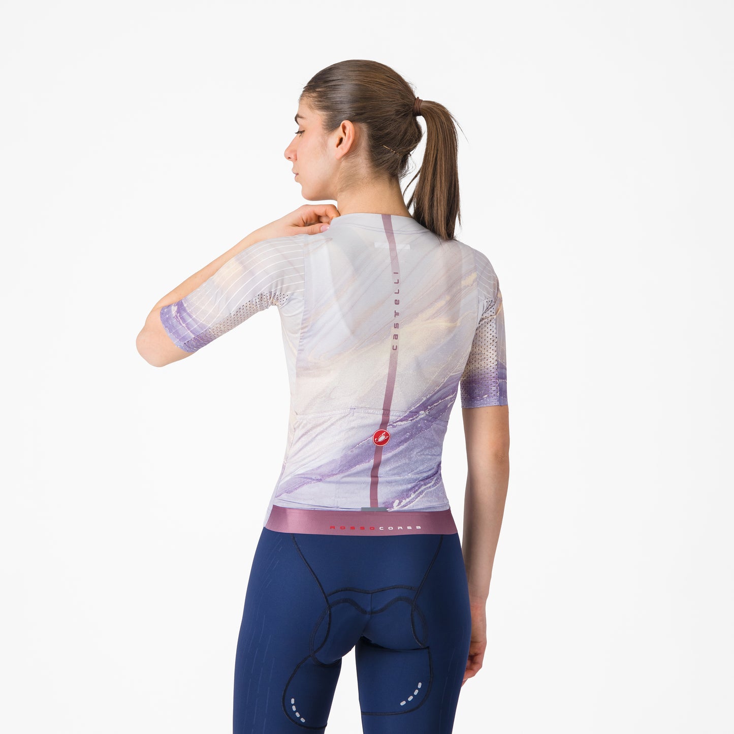 Damska koszulka z krótkim rękawem CASTELLI AERO PRO 8S Multicolour