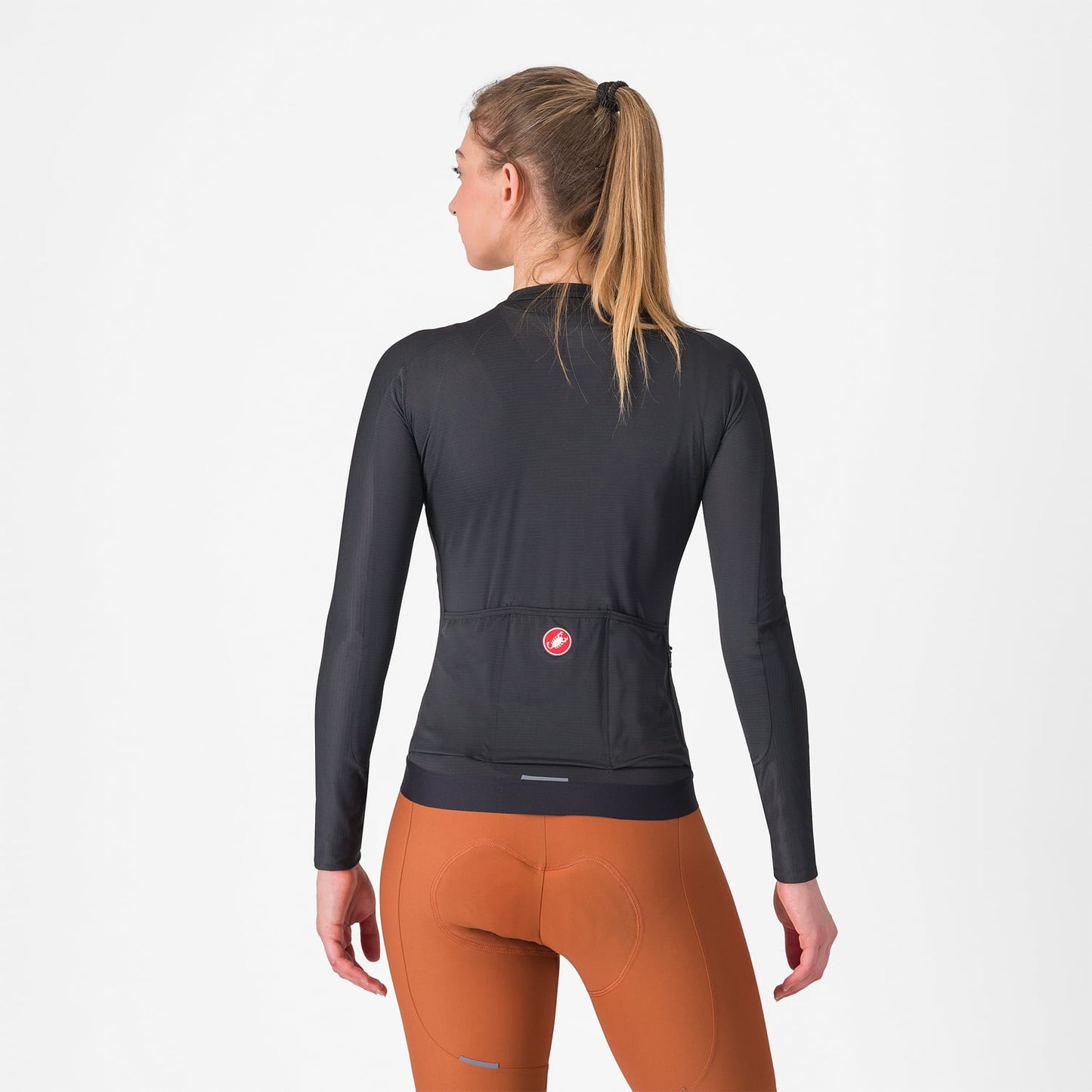 Maillot CASTELLI ESPRESSO Femme Manches Longues Noir