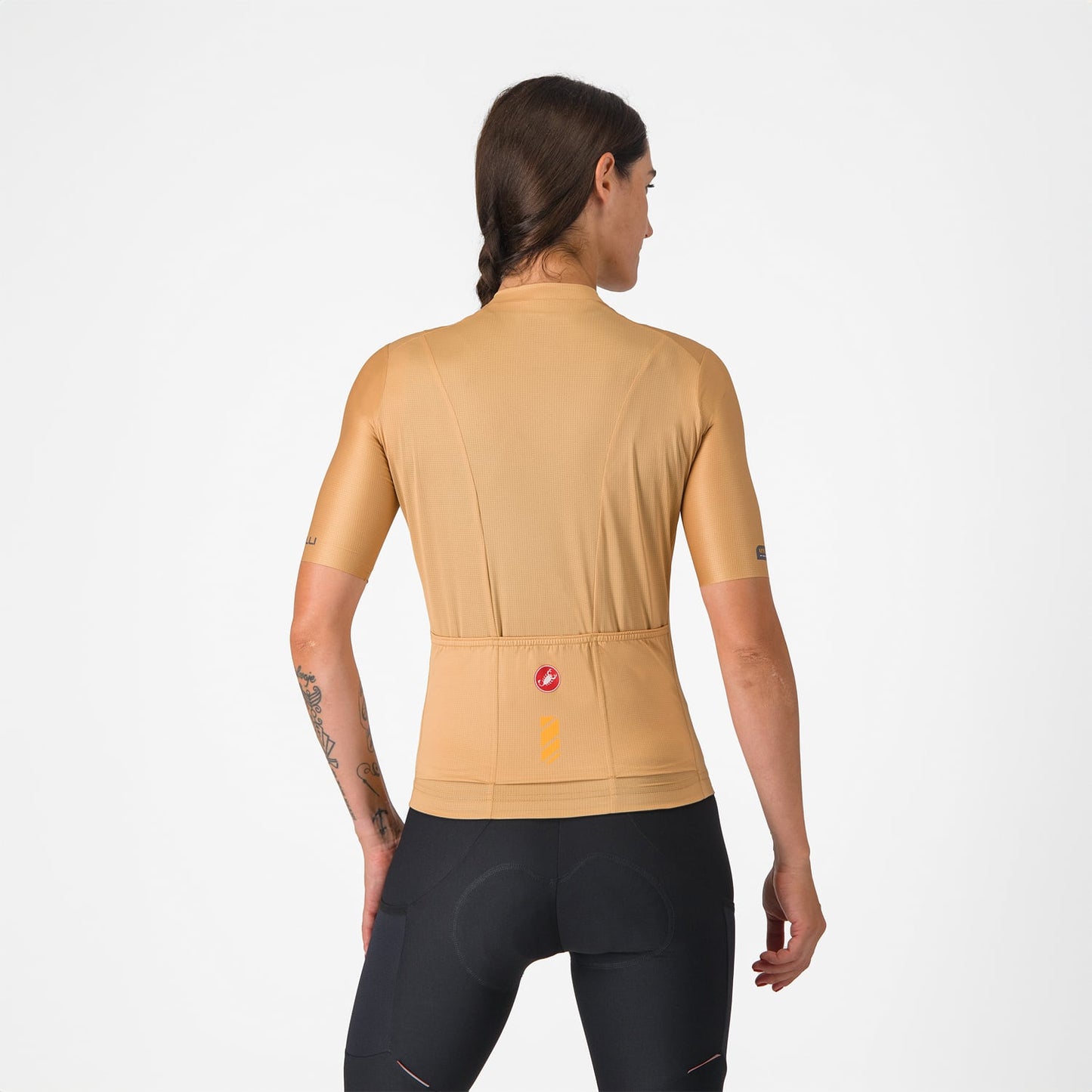CASTELLI UNLIMITED Kortærmet Jersey til kvinder Brun