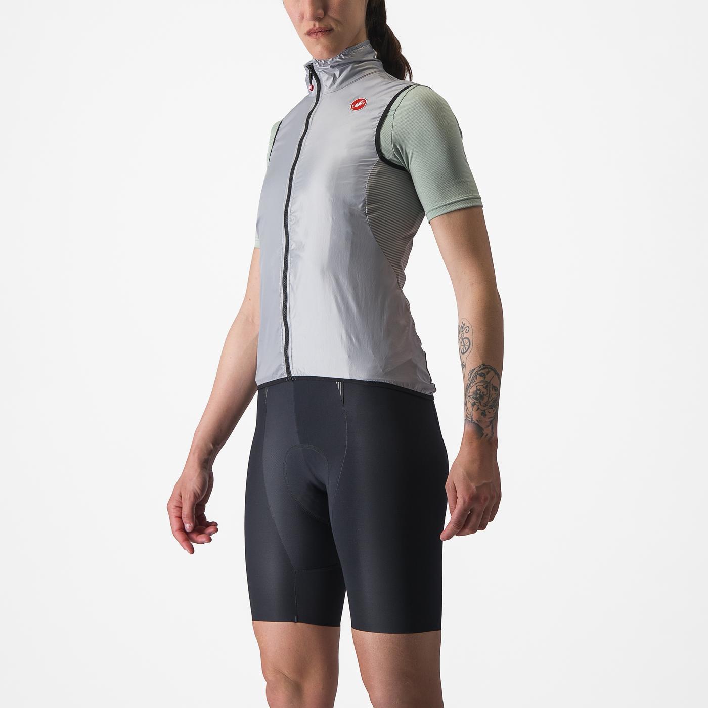 Veste Sans Manches CASTELLI ARIA Femme Gris