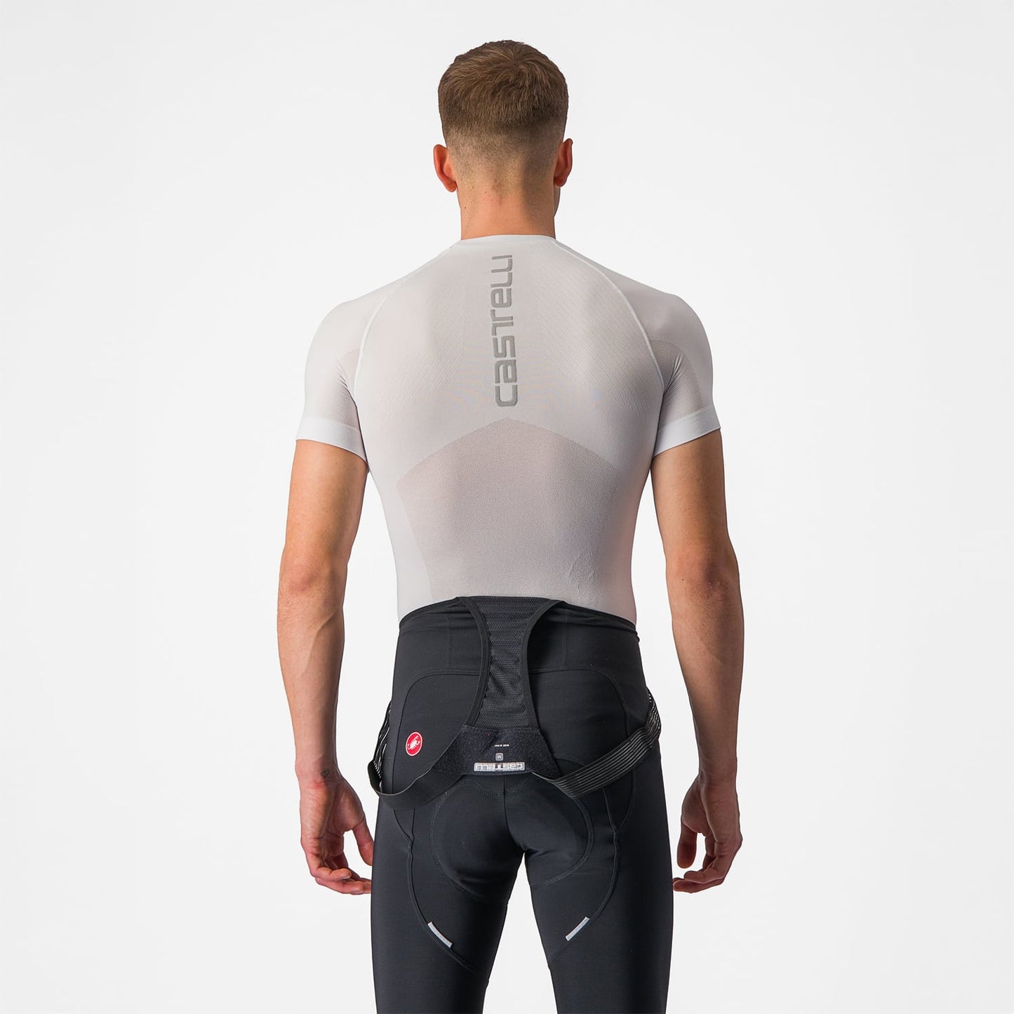 CASTELLI CORE SEAMLESS Bielizna z krótkim rękawem biały