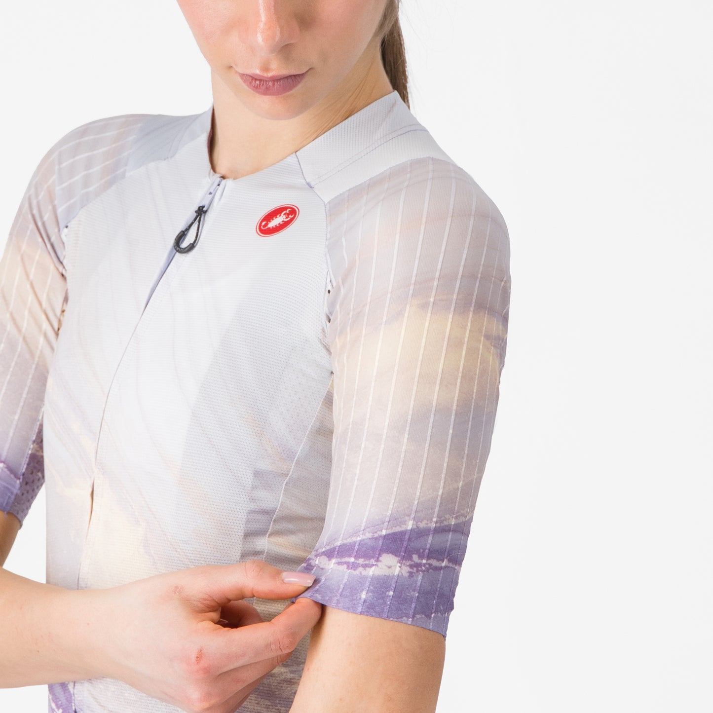 Damska koszulka z krótkim rękawem CASTELLI AERO PRO 8S Multicolour