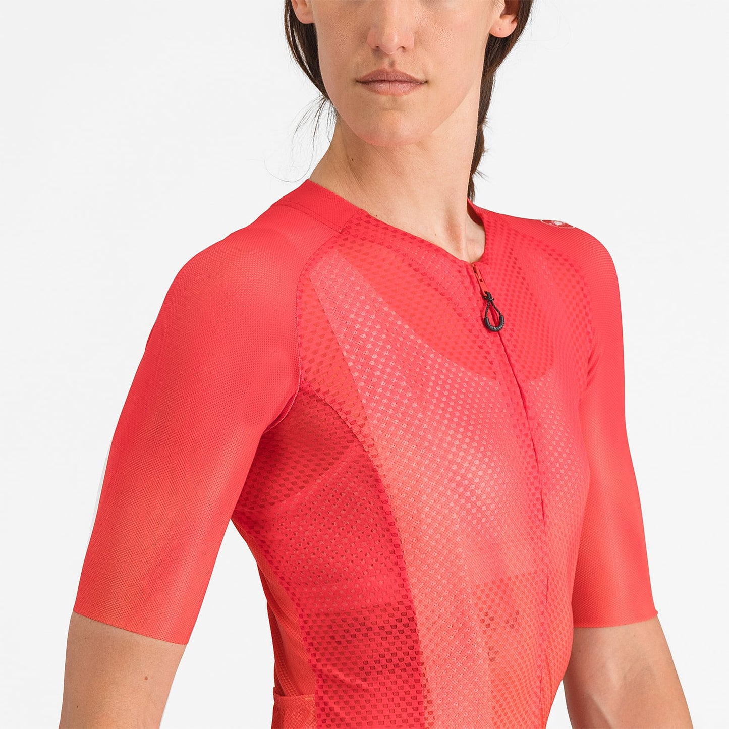 CASTELLI CLIMBER'S A/C Kortärmad Hibiscus Jersey för kvinnor