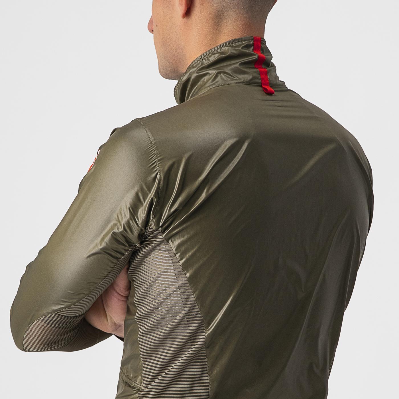 CASTELLI ARIA SHELL Kurtka brązowa