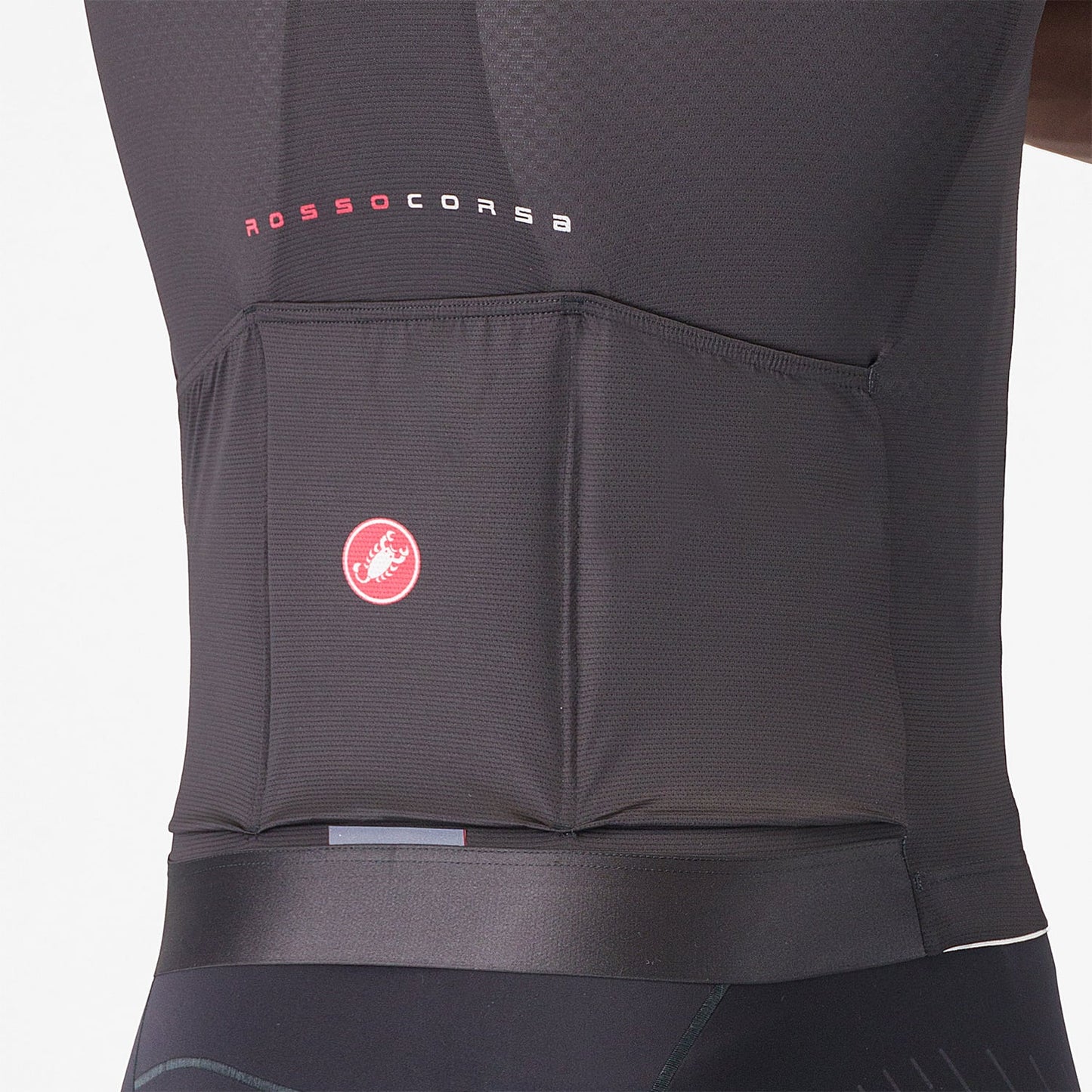 CASTELLI AERO RACE 8S Dres s krátkým rukávem Black