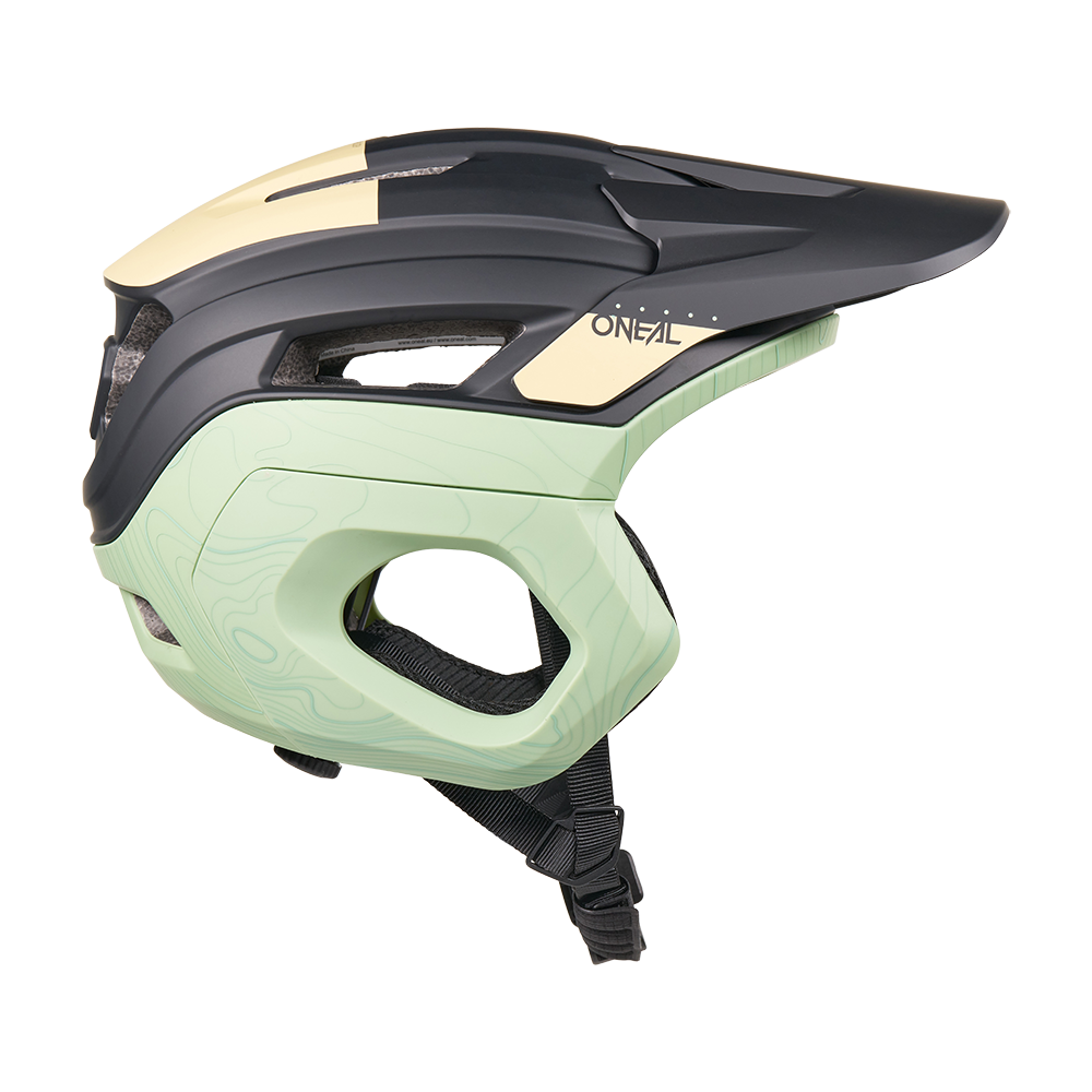 O'NEAL TRAPPER EVO TOPO MTB-hjälm Svart/Sand/Mint