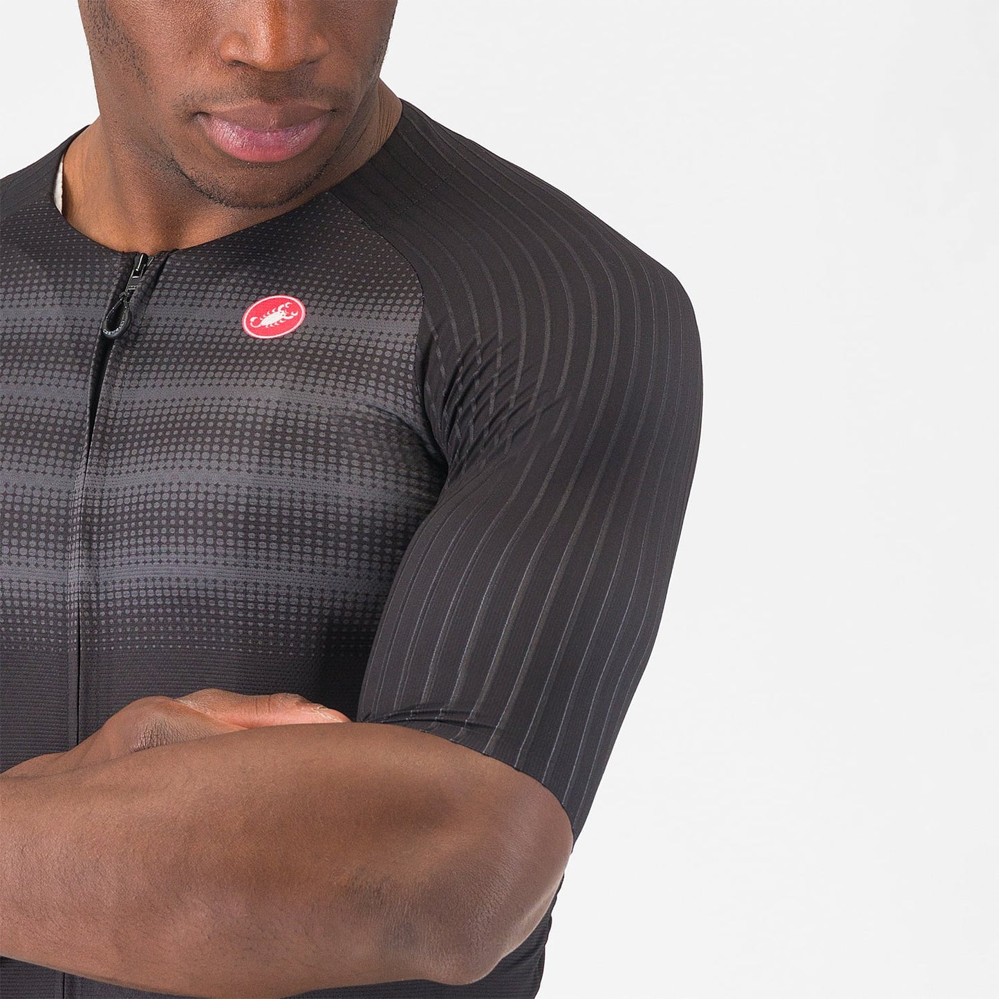 CASTELLI AERO RACE 8S Dres s krátkým rukávem Black