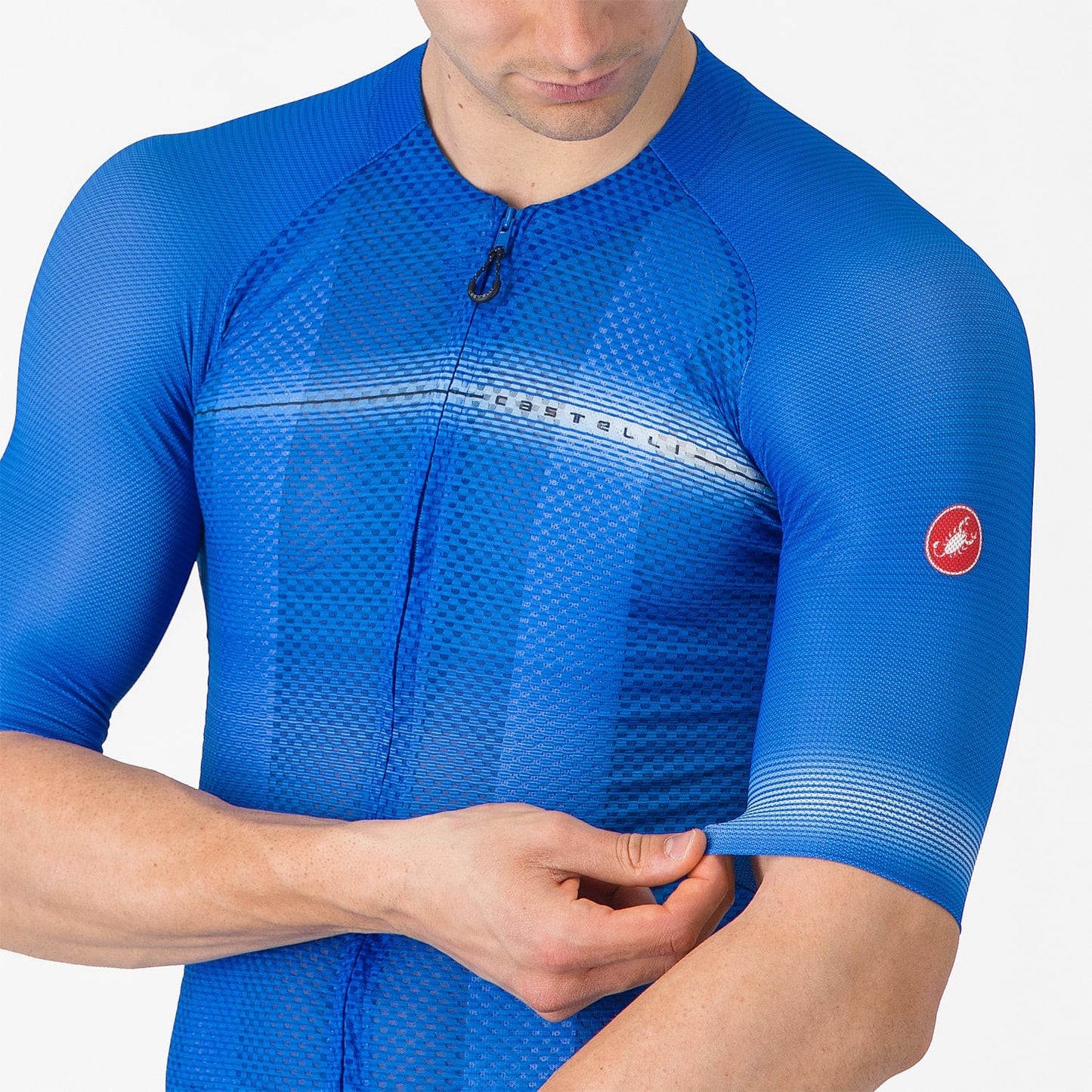 CASTELLI CLIMBER'S A/C Koszulka z krótkim rękawem niebieska