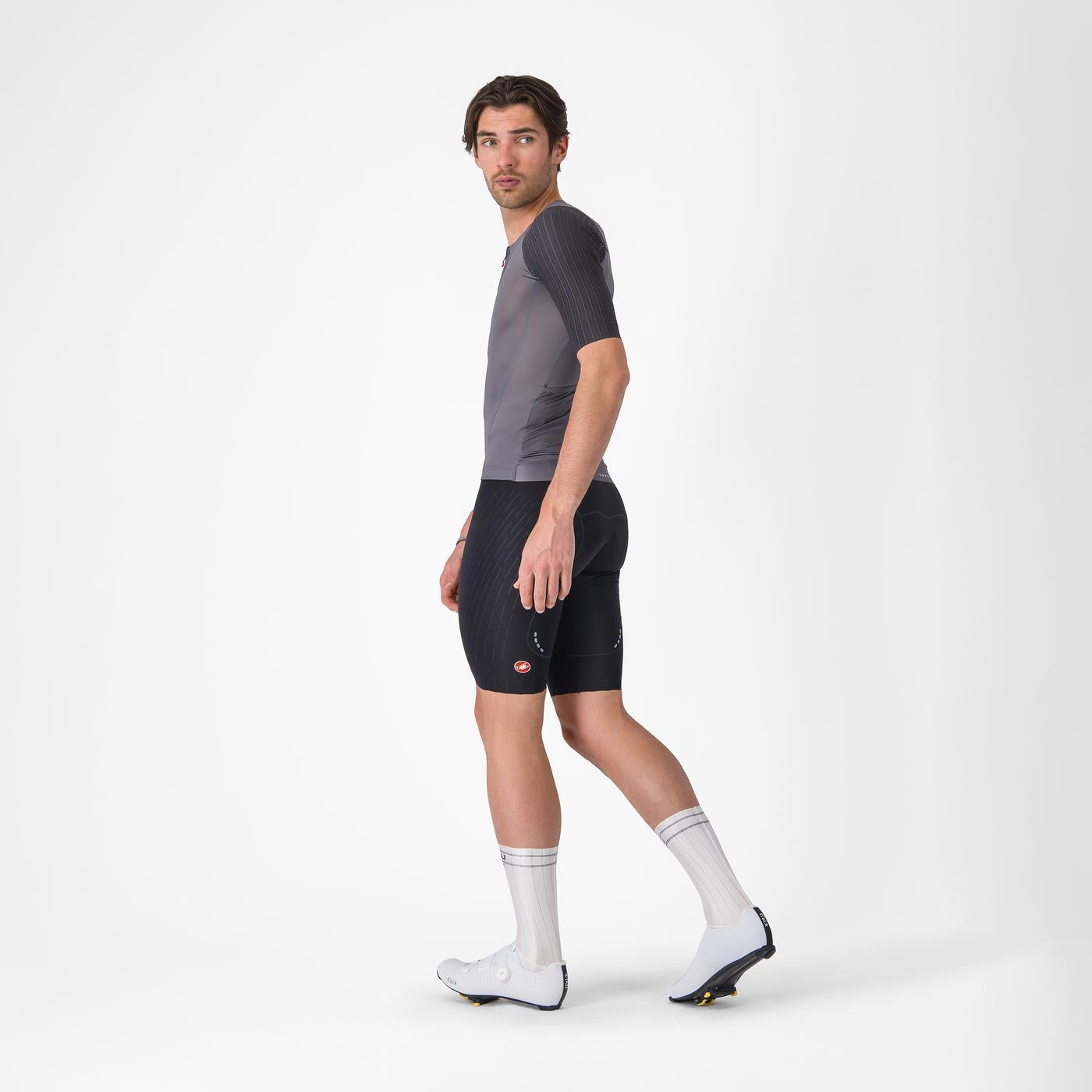 CASTELLI AERO RACE 8S kortærmet trøje grå