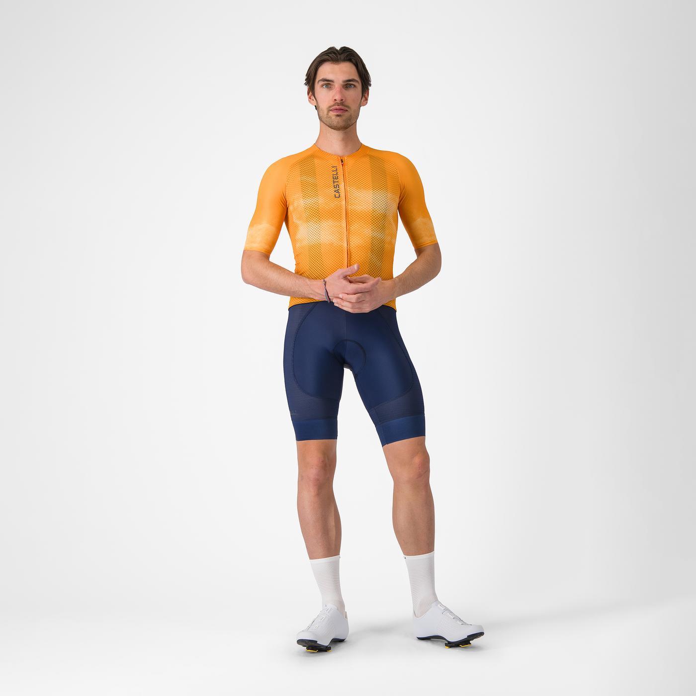 CASTELLI CLIMBER'S A/C Kortærmet Jersey Orange