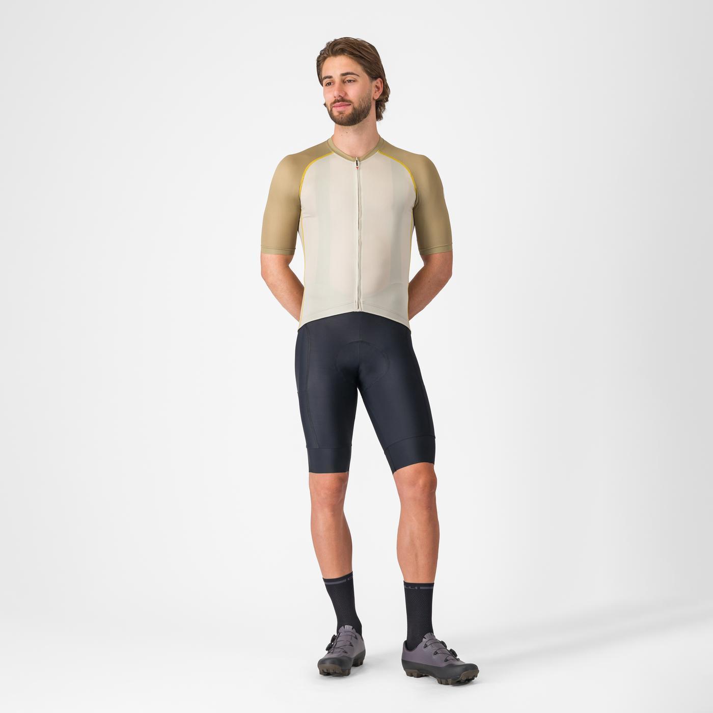 CASTELLI UNLIMITED ENDURANCE 3 JERSEY Beige/Khaki tröja