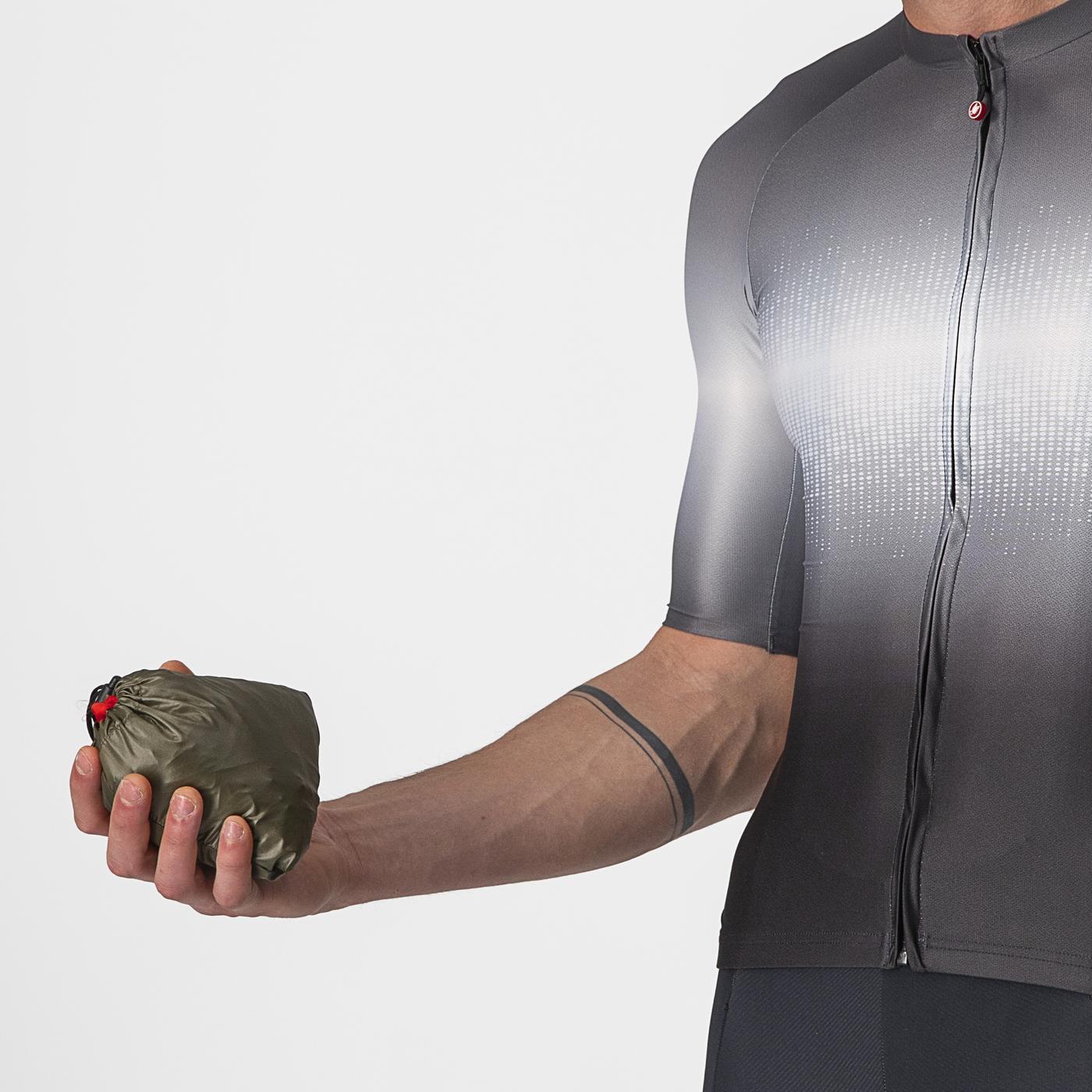 CASTELLI ARIA SHELL Kurtka brązowa