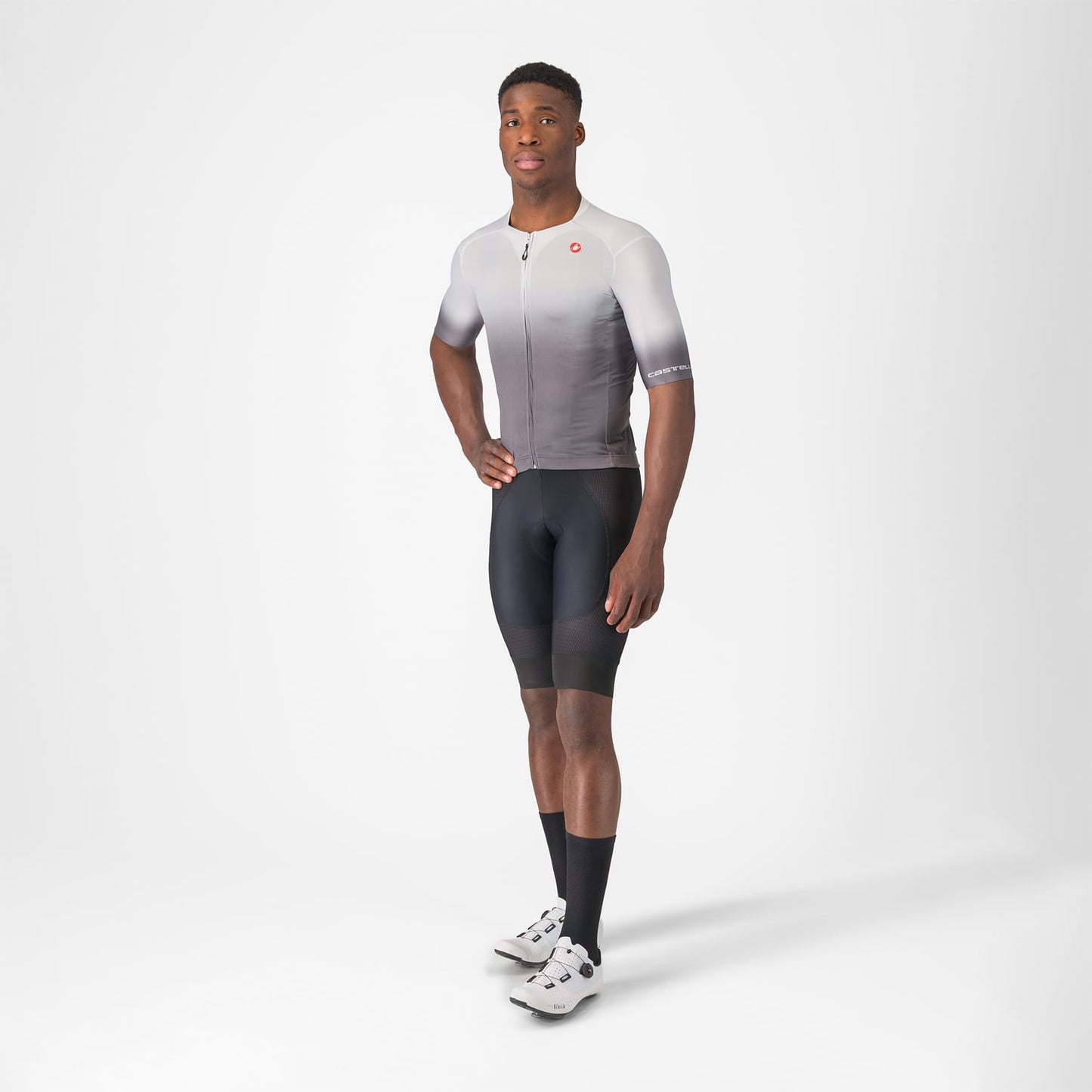 CASTELLI Dres s krátkým rukávem UPF Grey