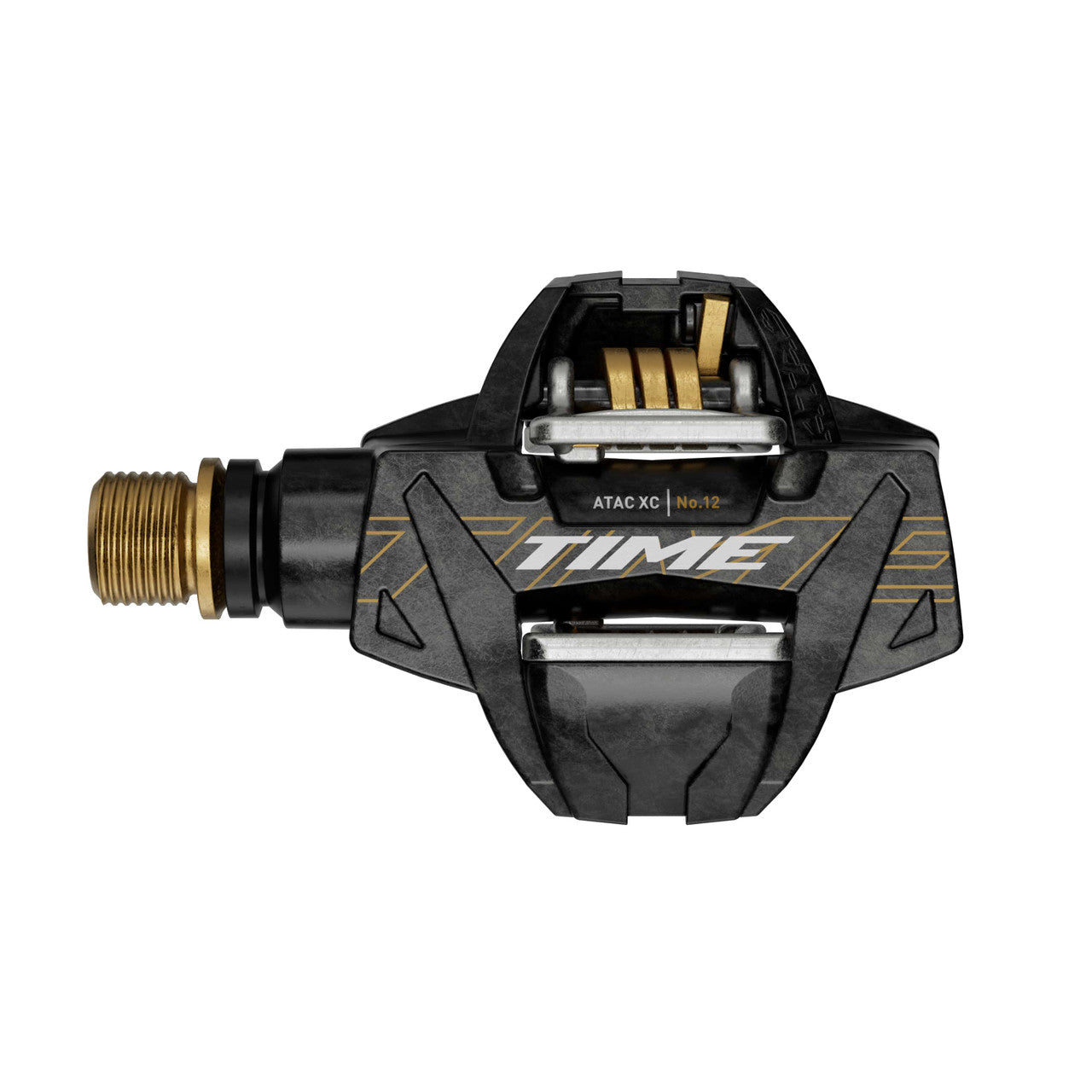 Time ATAC XC 12 Ti-Carbon 13°/17° Gold 2025 pedaler