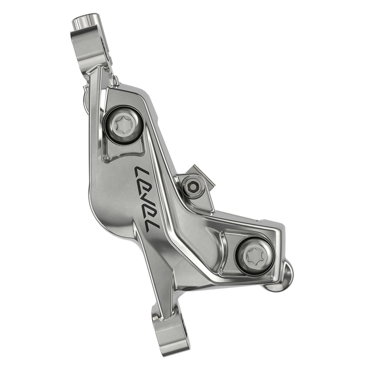 SRAM LEVEL ULTIMATE STEALTH 4-stempel bagbremse, sølv
