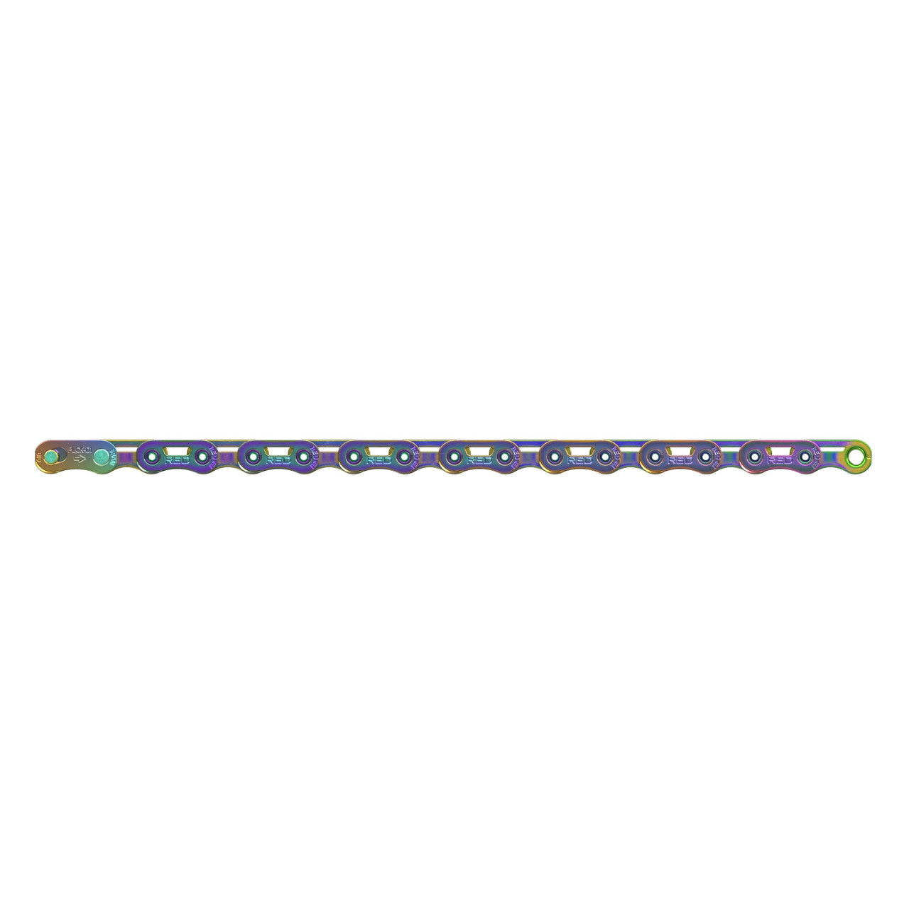 Łańcuch SRAM RED AXS E1 Flattop Rainbow 12V/13V
