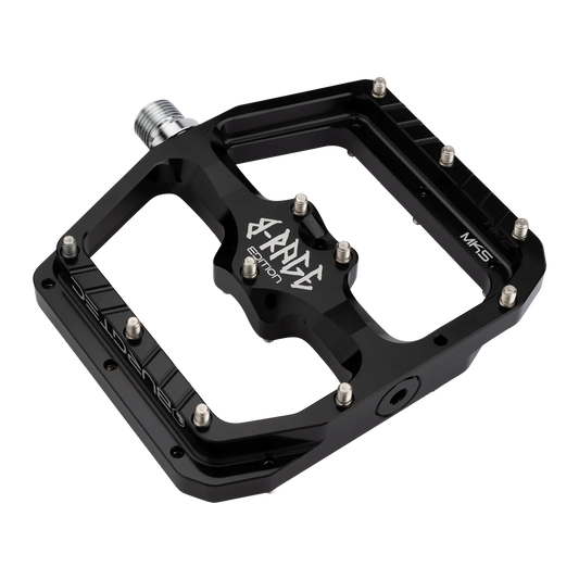 Ploché pedály BURGTEC PENTHOUSE FLAT MK5 B-RAGE EDITION Black