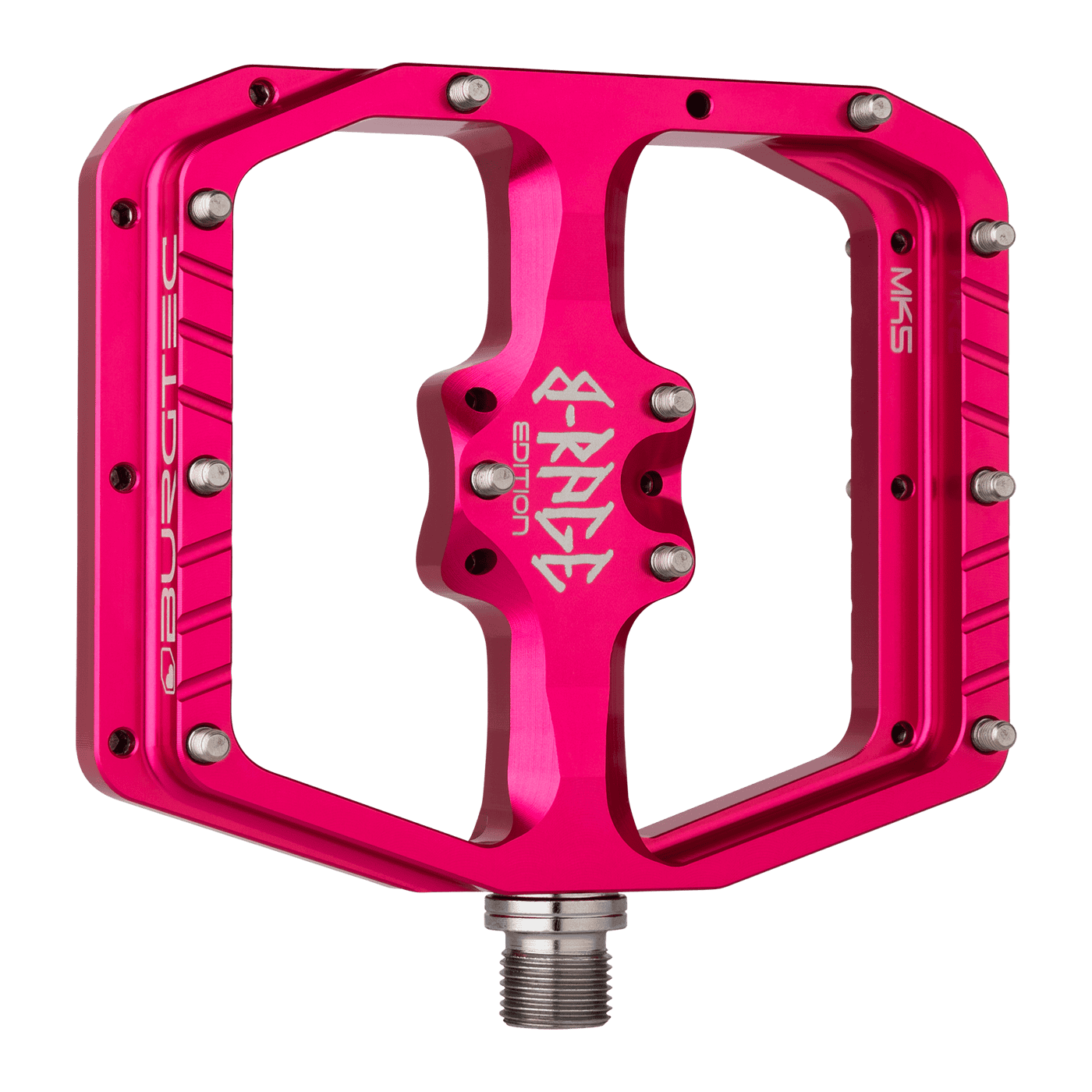 BURGTEC PENTHOUSE FLAT MK5 B-RAGE EDITION Pink fladpedaler