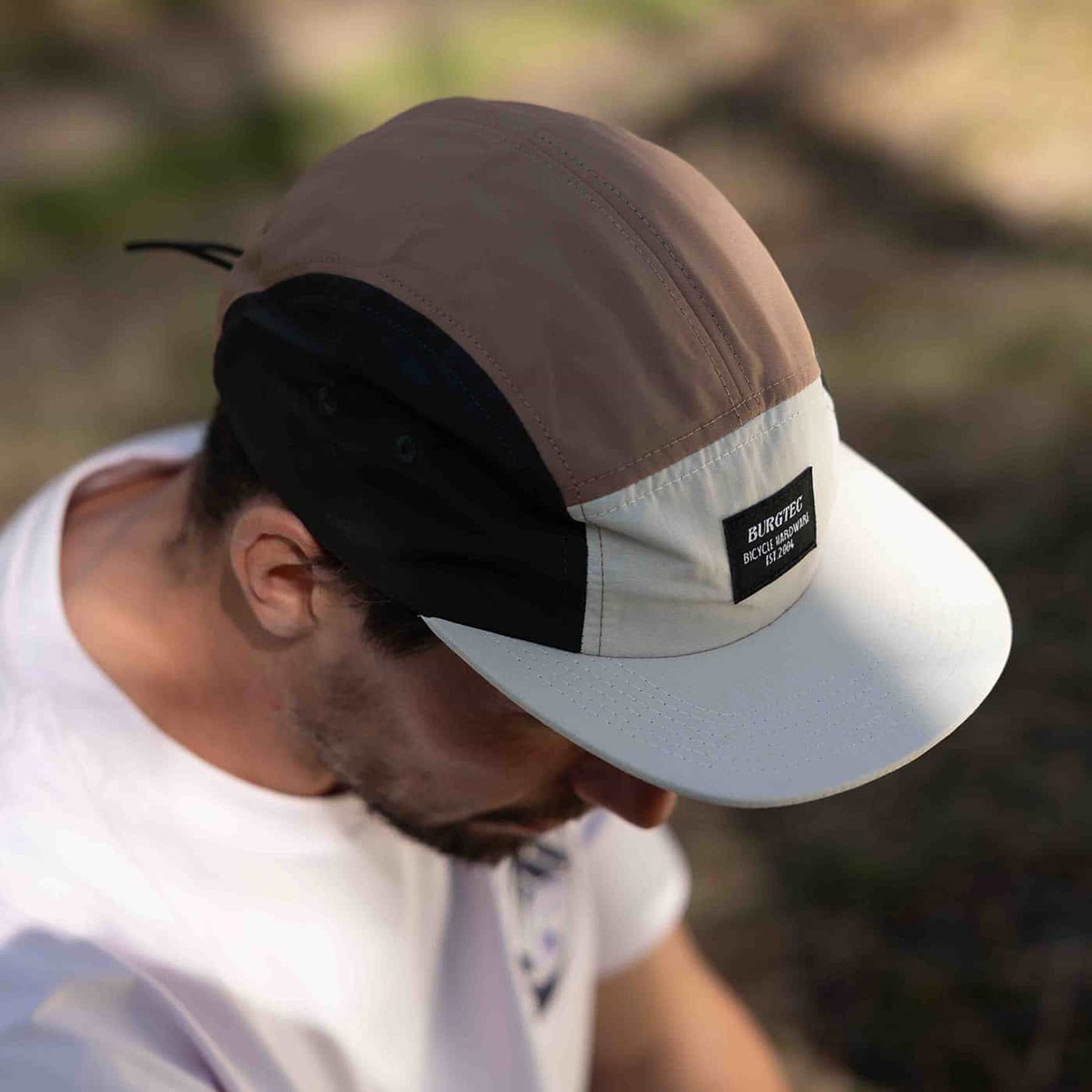 BURGTEC COURIER FIVE PANEL Czapka macchiato