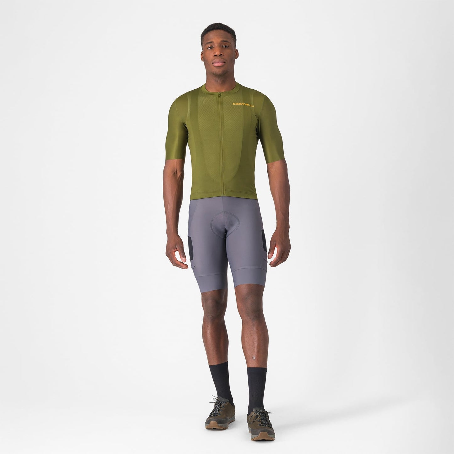 CASTELLI UNLIMITED CARGO Bib Tight Grey/Black