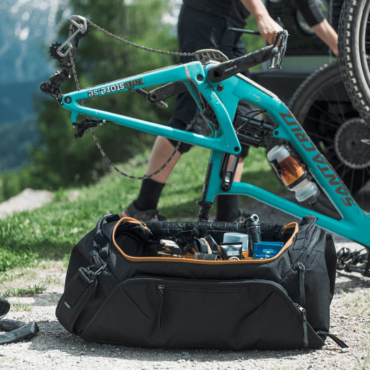 Torba podróżna THULE ROUNDTRIP 55 L Czarny
