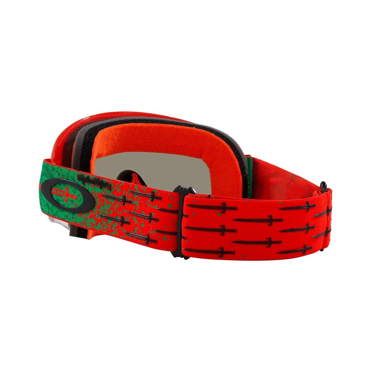 Brýle OAKLEY O Frame MX TLD Carrack Orange Dark Grey OO7029-77