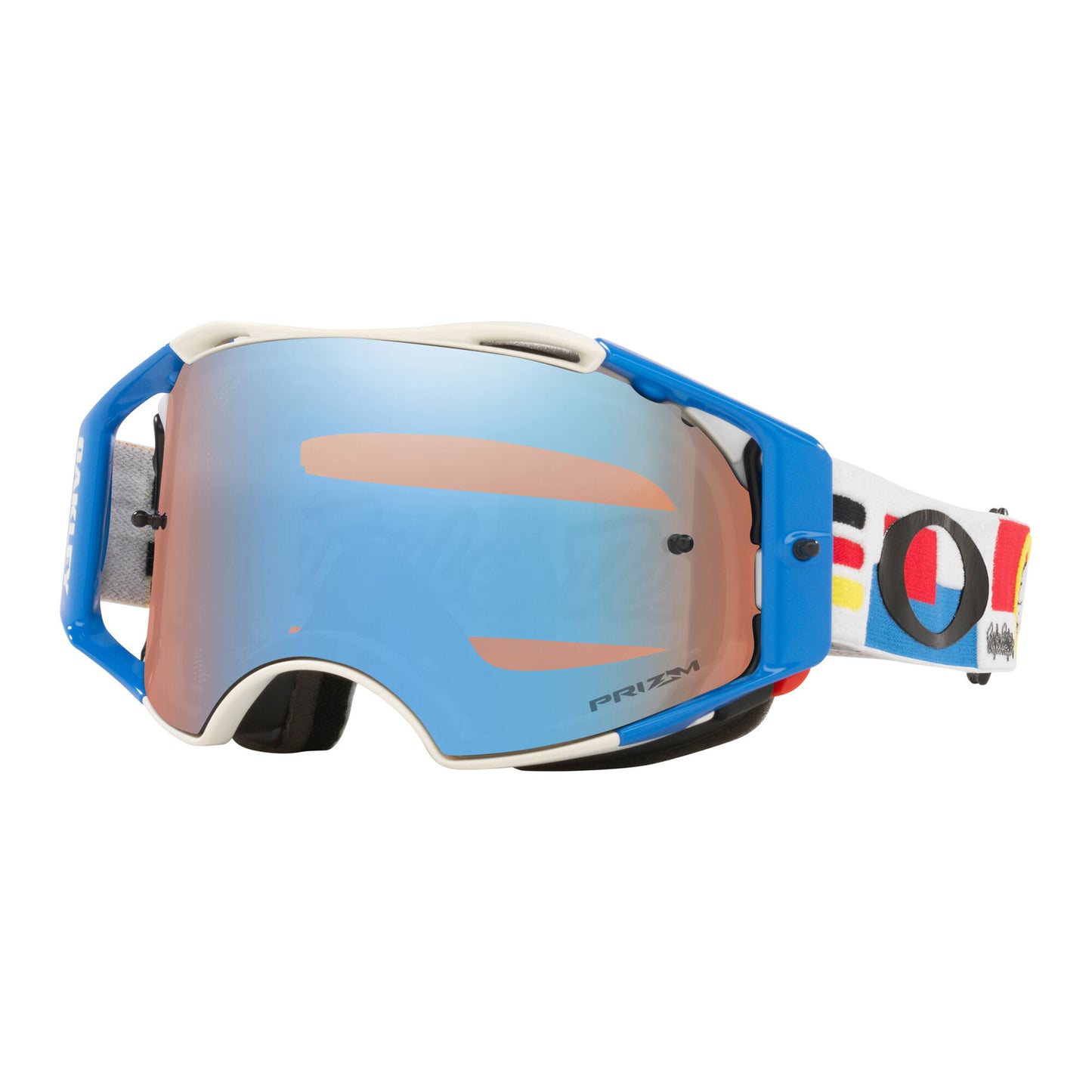 OAKLEY AIRBRAKE MTB Goggle Prizm Sapphire Iridium Lens