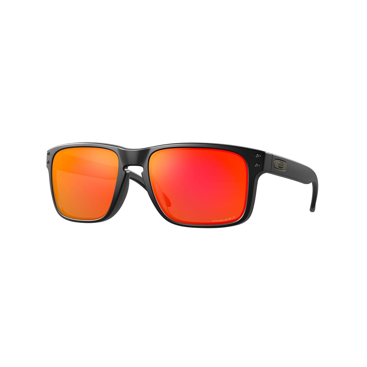 OAKLEY HOLBROOK Briller Sort Matt Prizm Ruby - OO9102-E255
