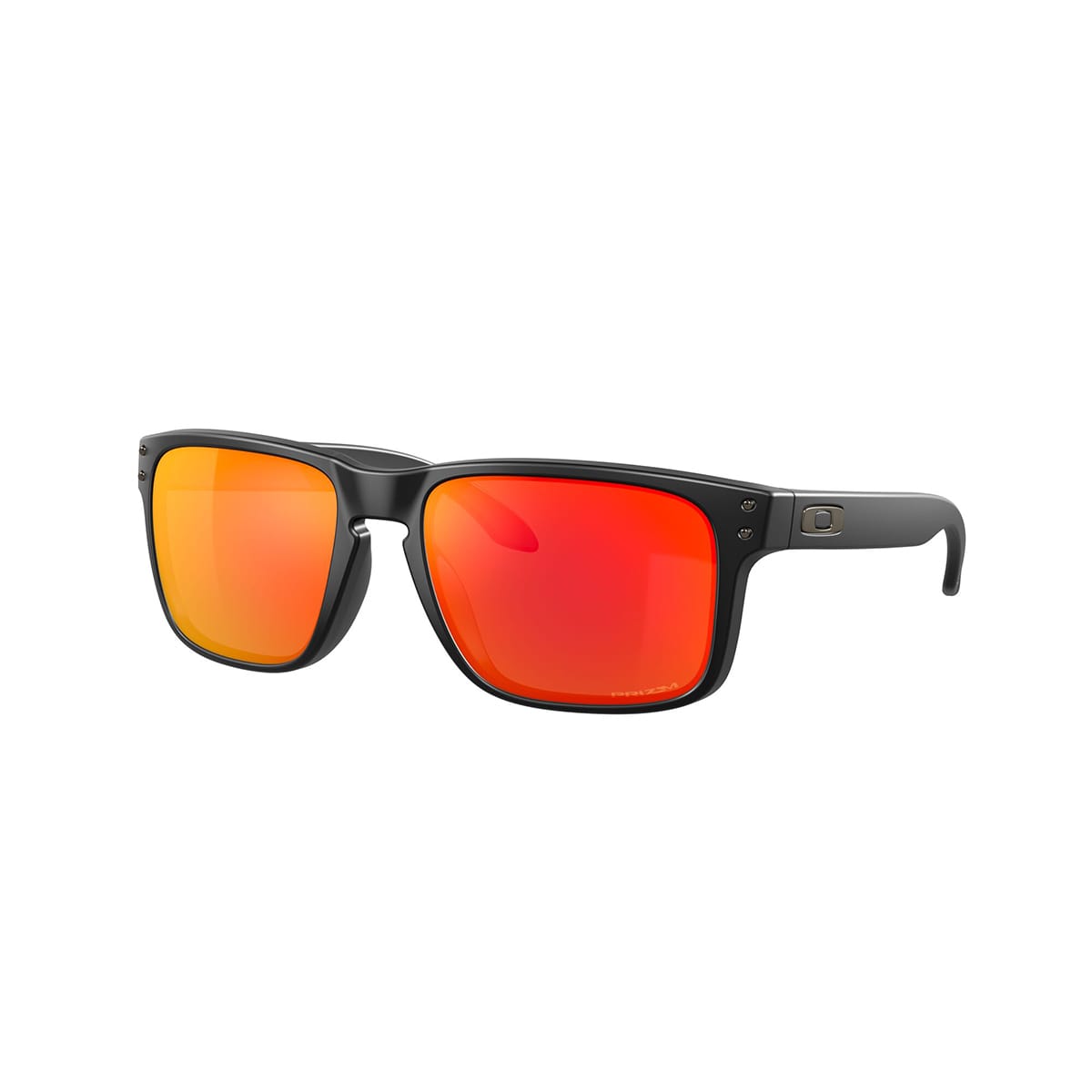 OAKLEY HOLBROOK Briller Sort Matt Prizm Ruby - OO9102-E255