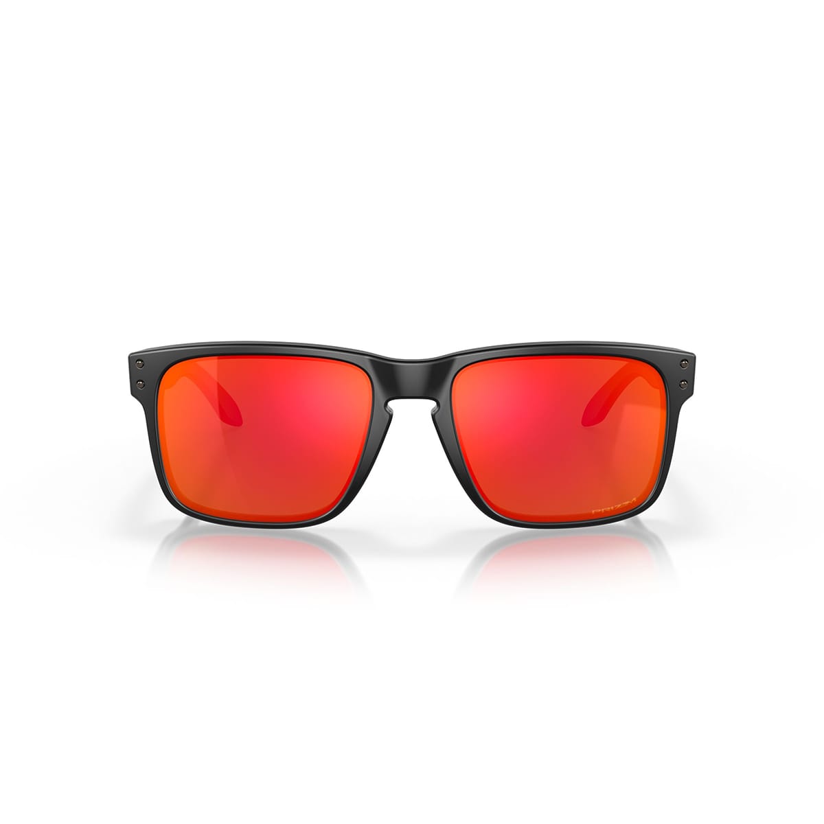 OAKLEY HOLBROOK Briller Sort Matt Prizm Ruby - OO9102-E255