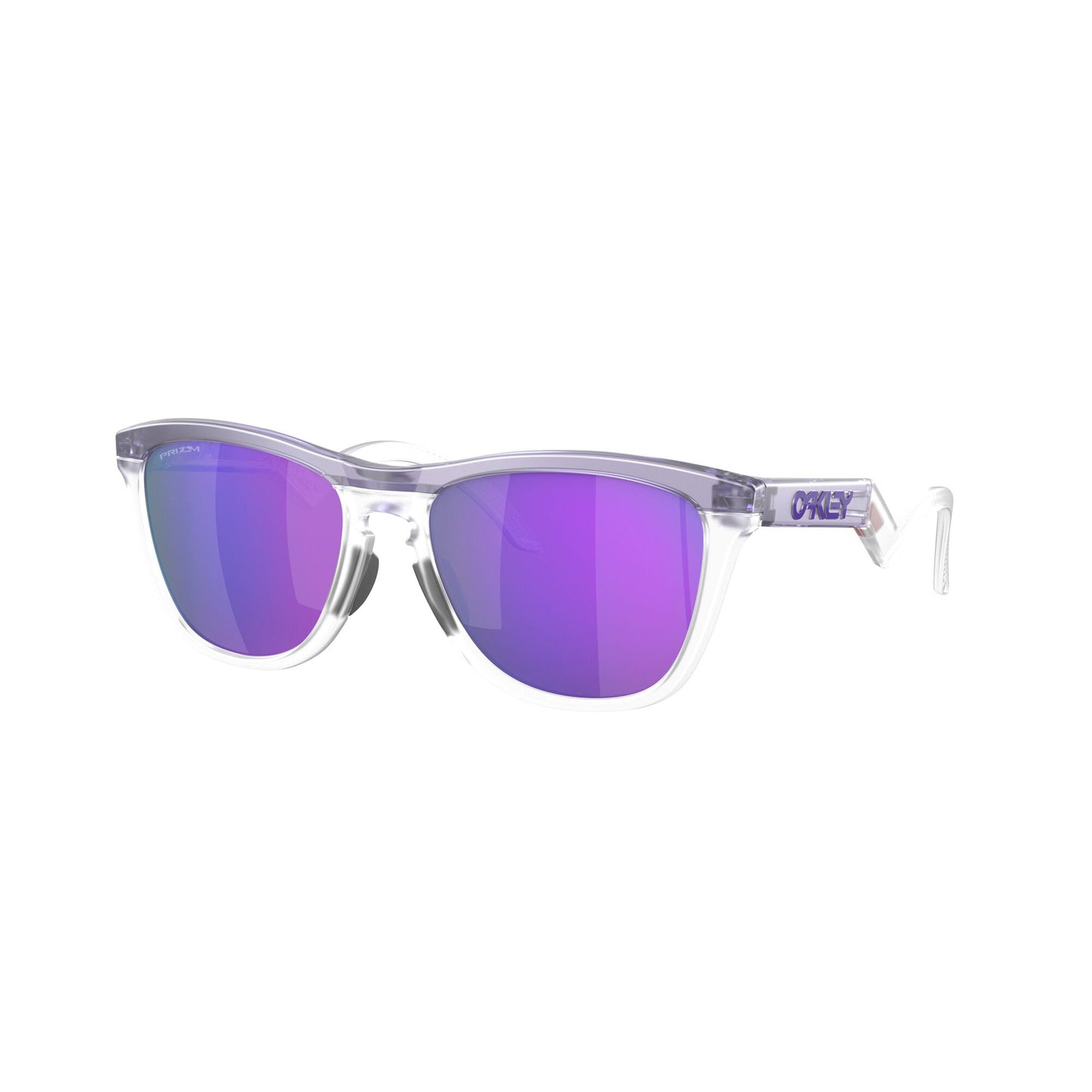 Brýle OAKLEY FROGSKINS HYBRID Matte Trans lilac/clear Prizm Violet