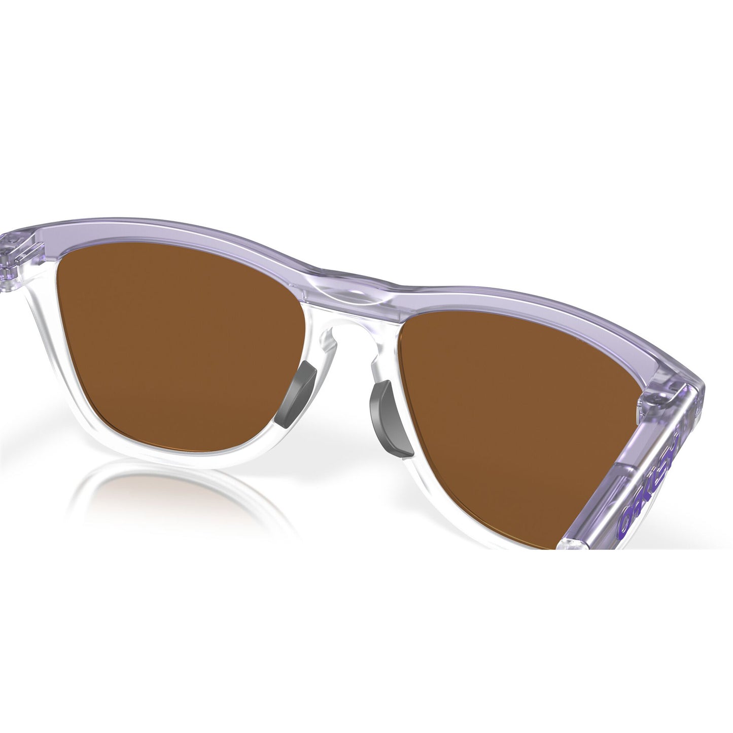 Brýle OAKLEY FROGSKINS HYBRID Matte Trans lilac/clear Prizm Violet